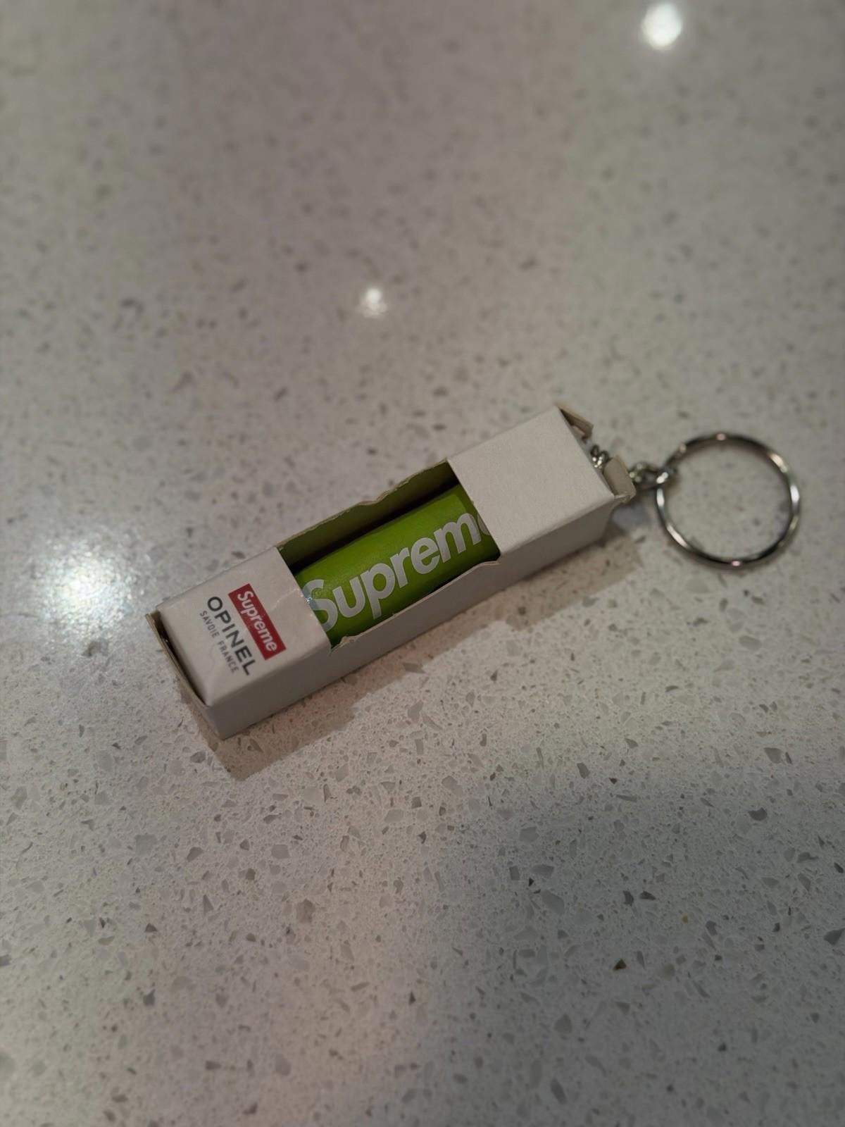 Other Supreme Opinel No. 4 Knife Keychain Lime Green FW25 Size ONE SIZE - 2 Thumbnail