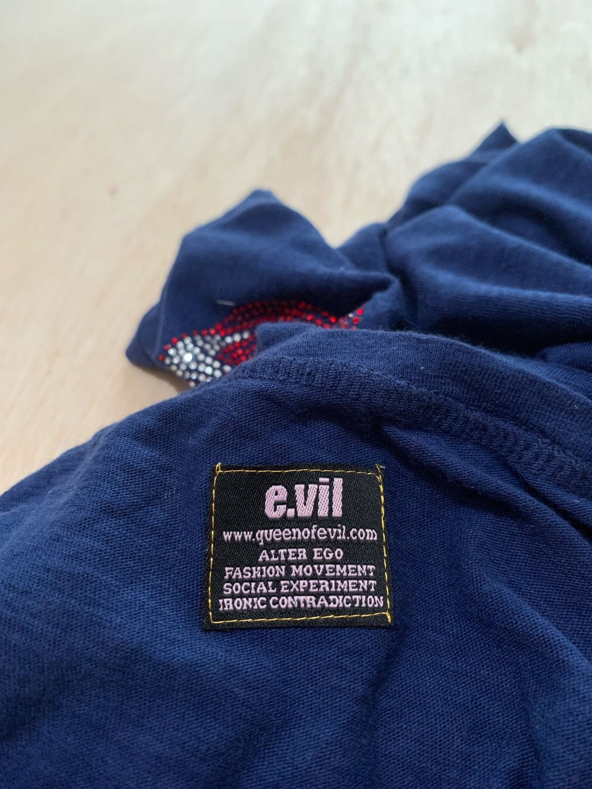 Hysteric Glamour × Japanese Brand Queen of evil Skull Ifsixwasnine Punk style Tshirt Size US M / EU 48-50 / 2 - 4 Thumbnail