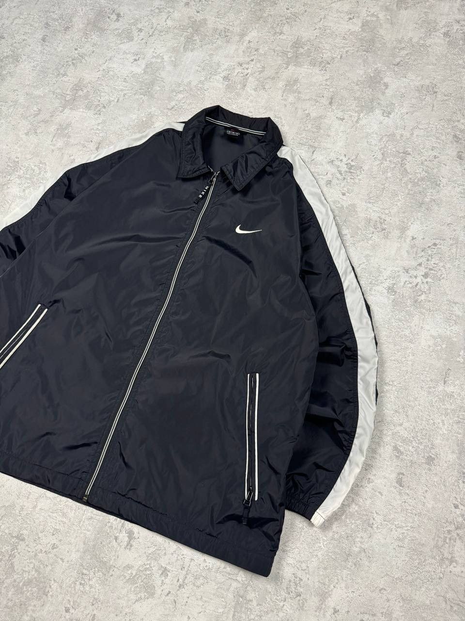 Nike Vintage Nike Y2K Nylon Drill Track Jacket Size US M / EU 48-50 / 2 - 4 Thumbnail