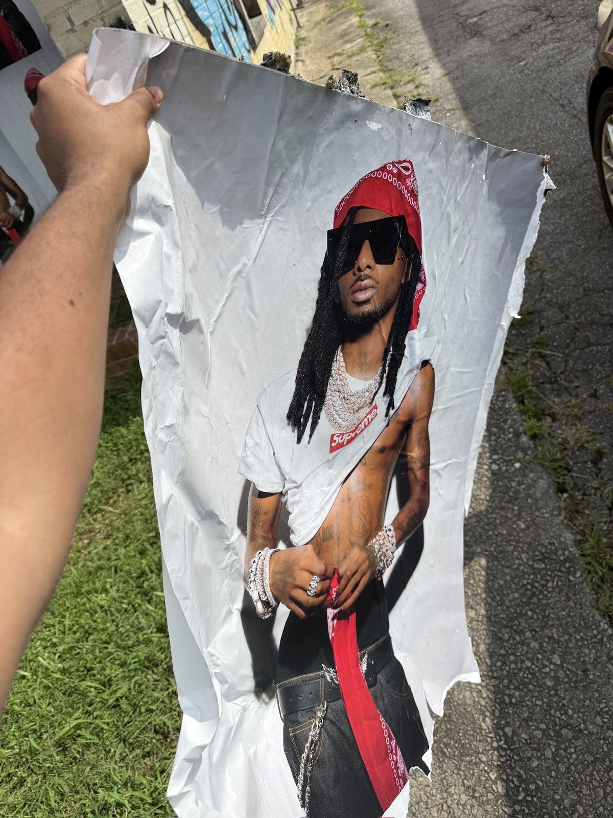 Supreme Playboi Carti x Supreme Poster 2025 Size ONE SIZE - 2 Thumbnail