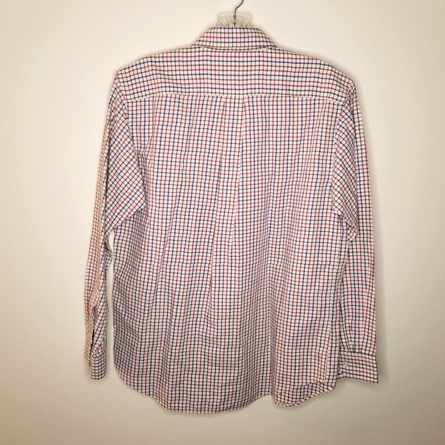 Ralph Lauren Ralph Lauren Shirt Men's Long Sleeve Button-Up Plaid Red Blue Size L Regular Mens Size US L / EU 52-54 / 3 - 5 Thumbnail