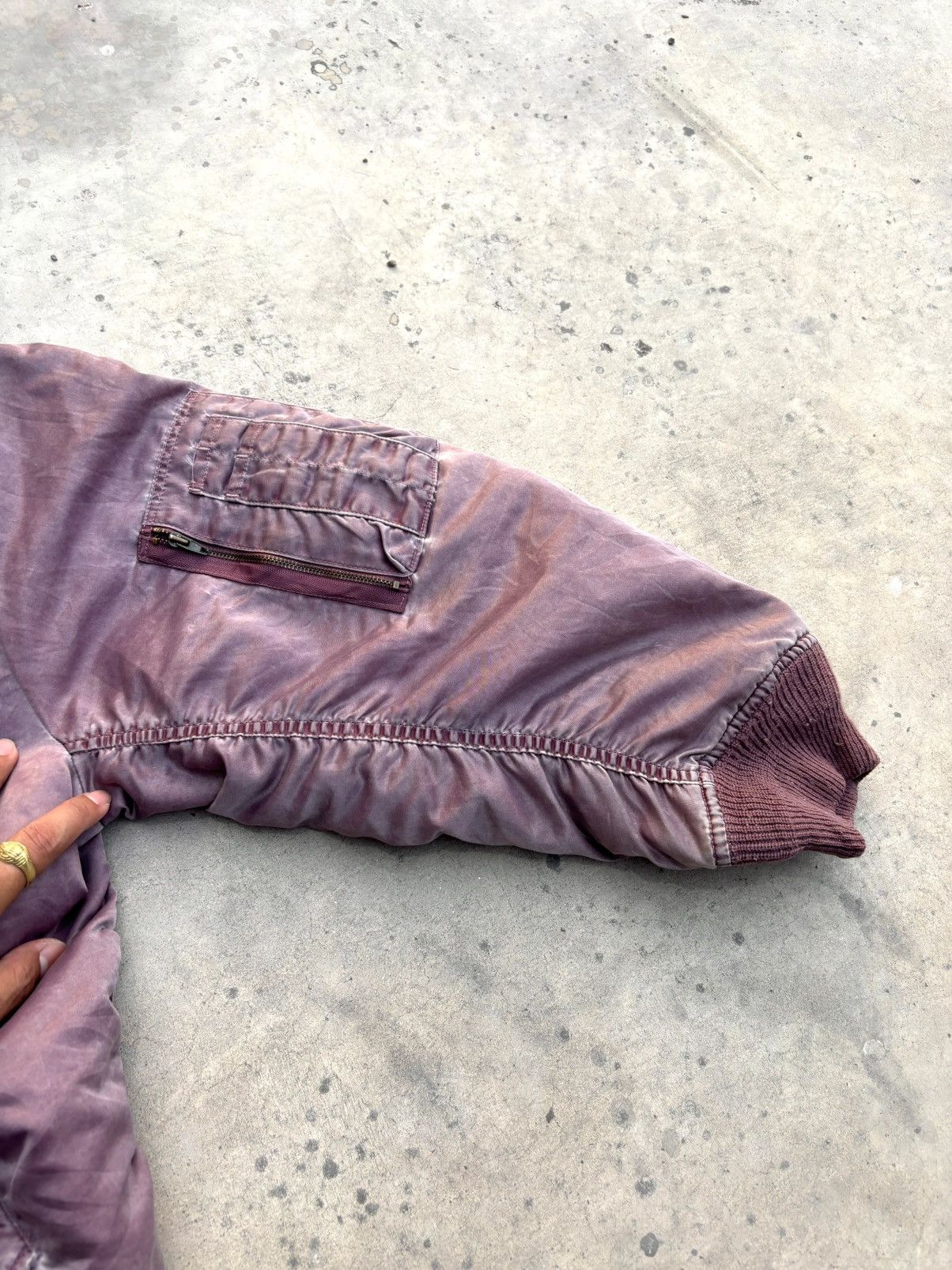 Alpha Industries FADED Alpha Ma-1 Flight Bomber Jacket Size US L / EU 52-54 / 3 - 19 Thumbnail