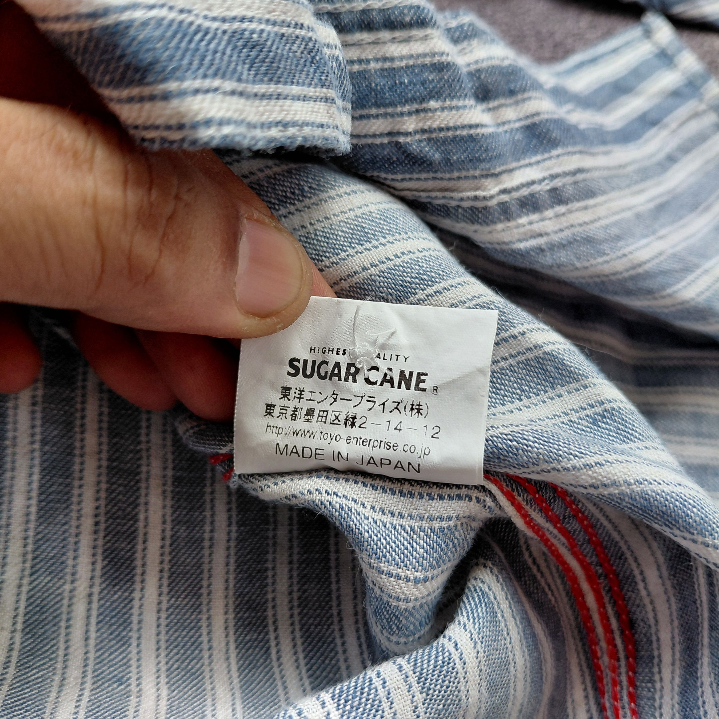 Sugar Cane Sugar Cane Double Pocket Shirt Size US M / EU 48-50 / 2 - 5 Thumbnail