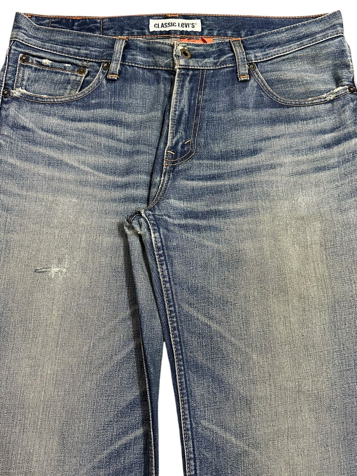 Levi's Vintage Levis 502 Blue Wash Style Loose Jeans Size US 34 / EU 50 - 4 Thumbnail