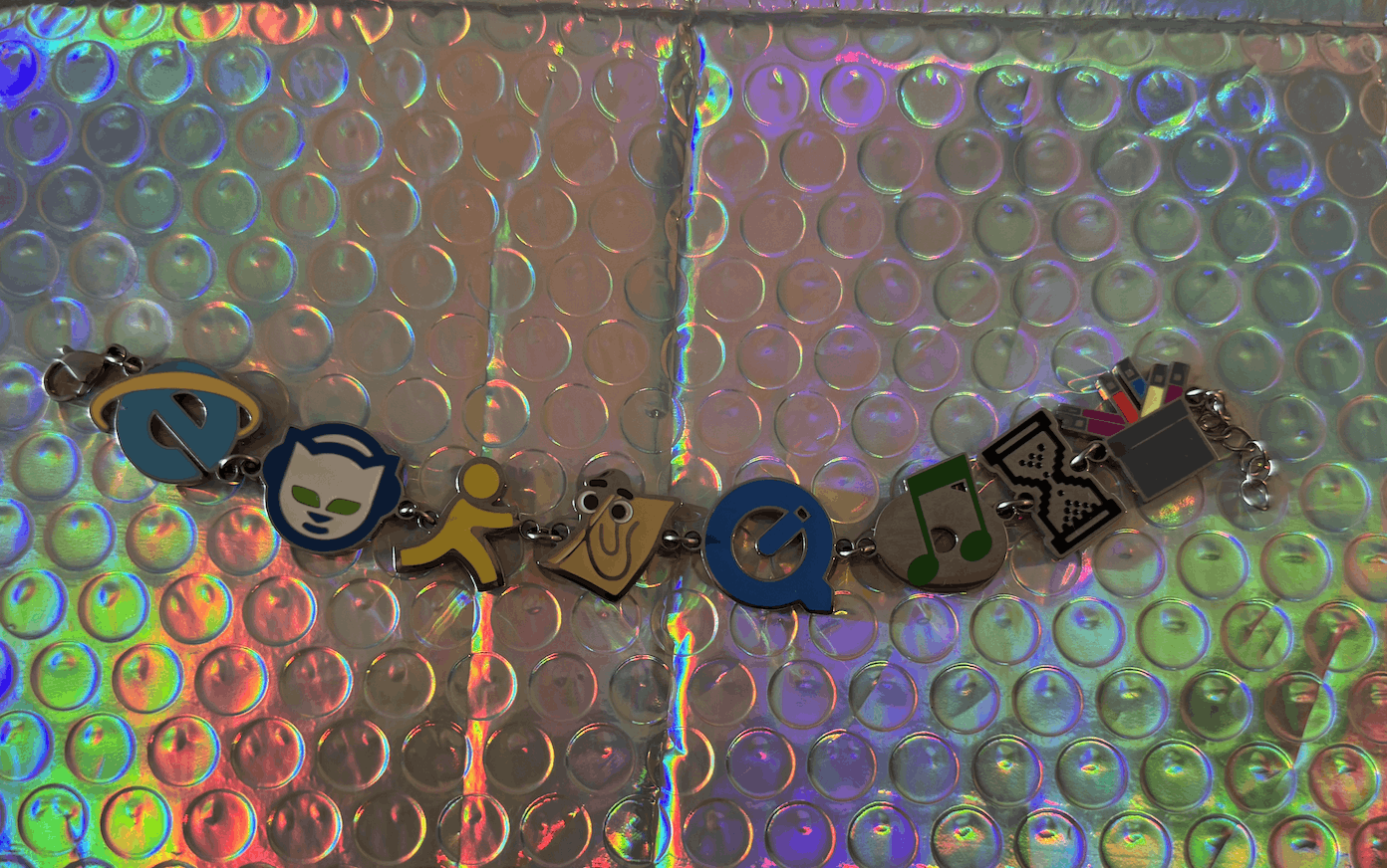 Web Surfer Bracelet \ Came Up In The Drought