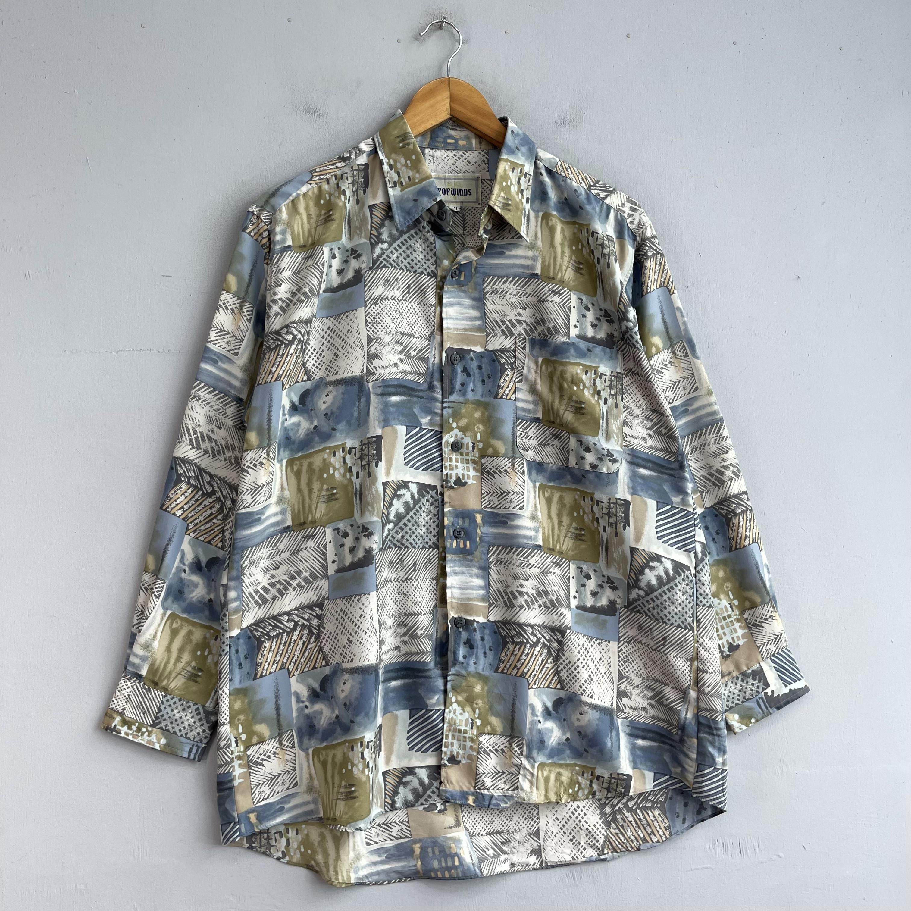 Japanese Brand Vintage Abstract Crazy Funky Pattern Psychedelic Baroque Size US M / EU 48-50 / 2 - 4 Thumbnail
