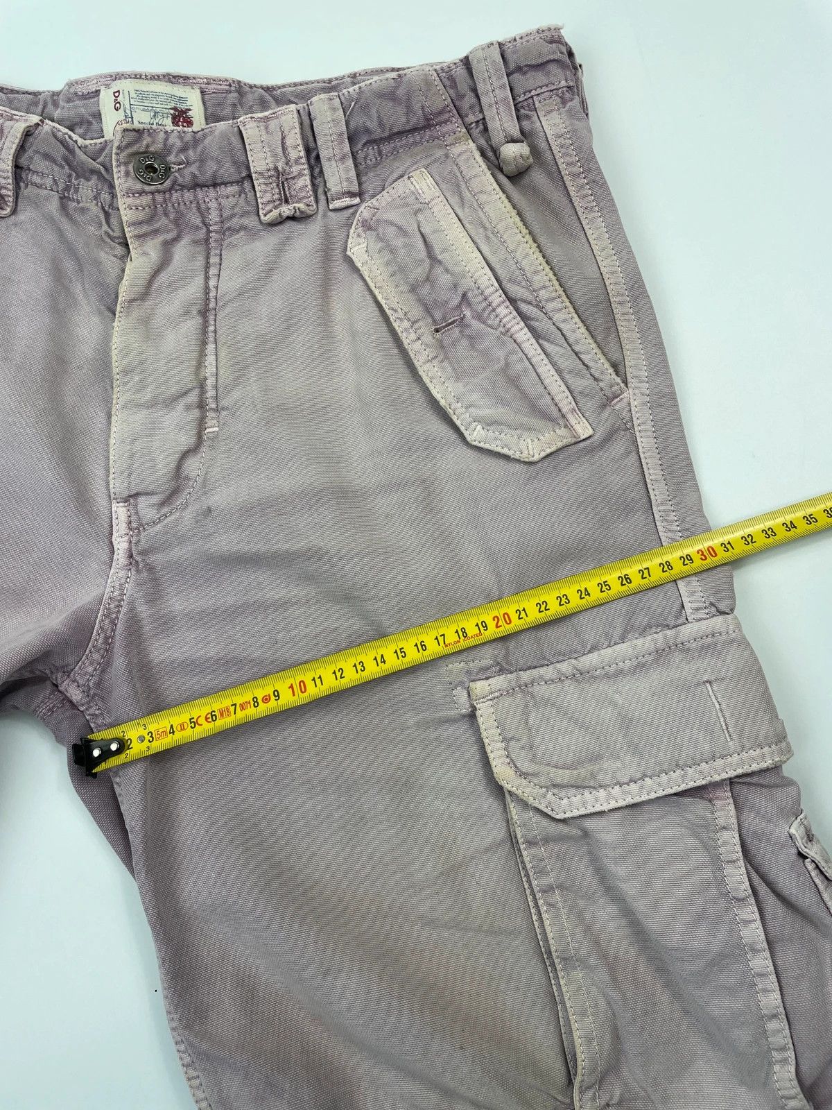 Dolce & Gabbana Dolce Gabbana FW07 Military Cargo Multi Pocket Denim Short Size US 34 / EU 50 - 15 Thumbnail