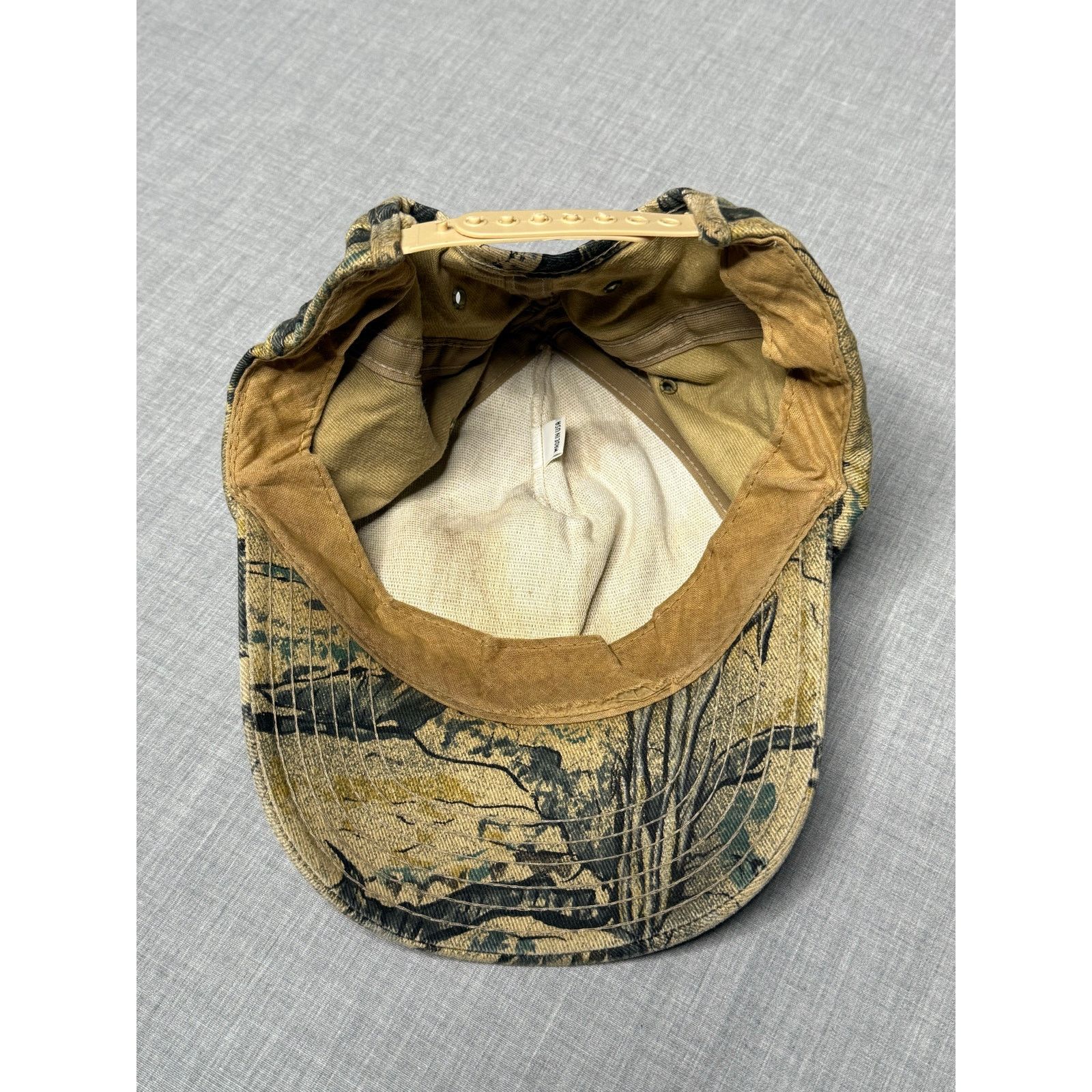 Vintage Vintage 80s Tree Camo Hunting Adjustable Snapback Hat Size ONE SIZE - 6 Thumbnail