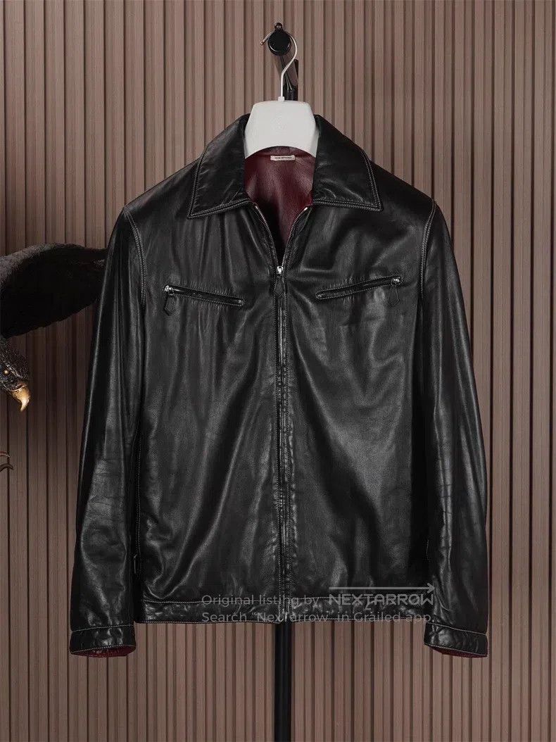 Hermes Hermes Men's Autumn/Winter Leather Jacket Size US S / EU 44-46 / 1 - 1 Thumbnail