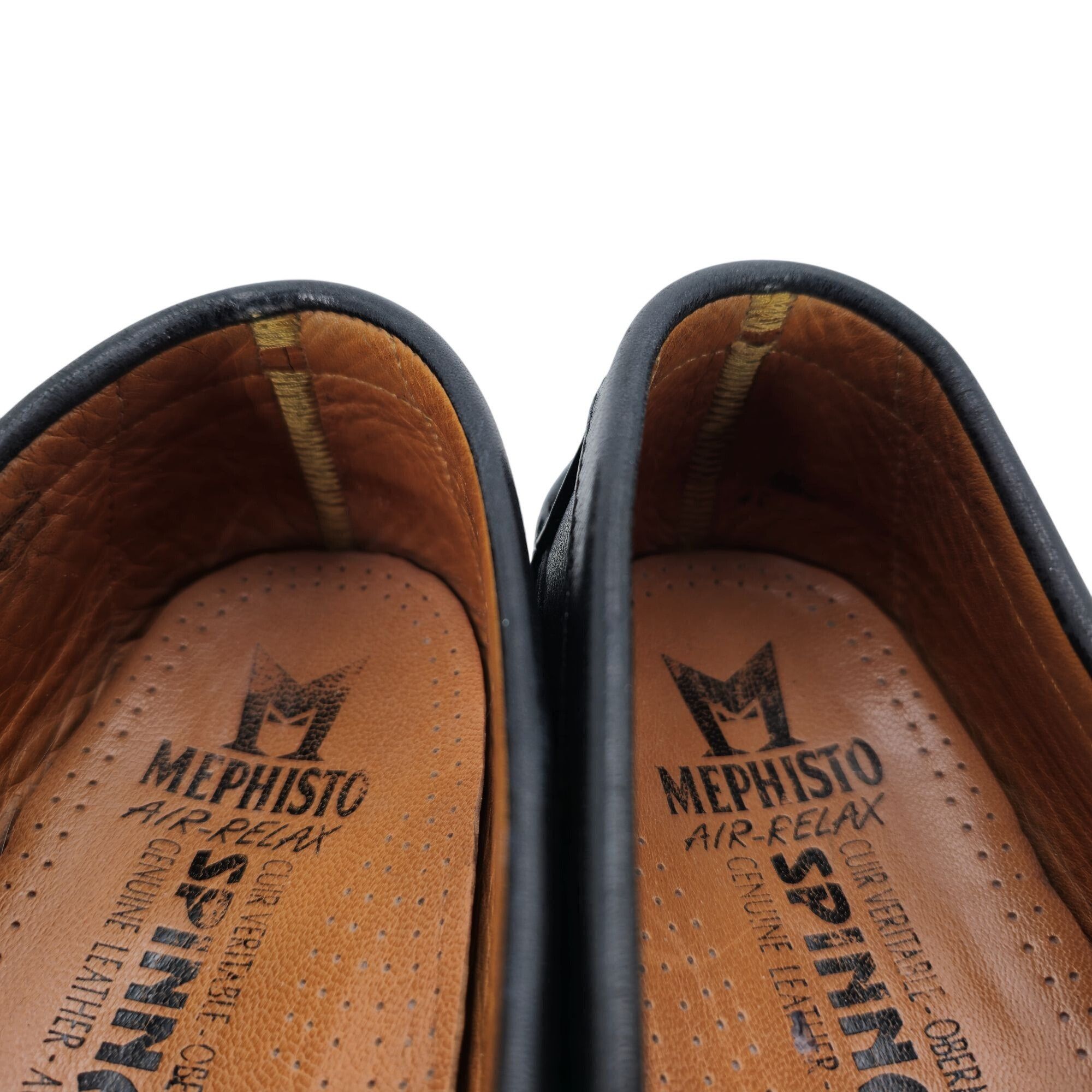 Mephisto Mephisto Cap Vert Air Relax Mens size 6.5 Black Dress Casual Size US 6.5 / EU 39-40 - 6 Thumbnail