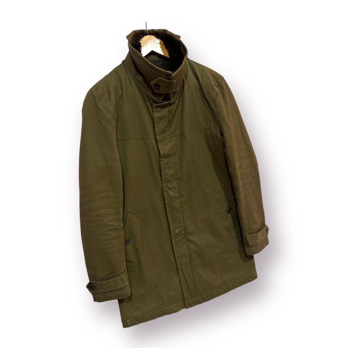 Japanese Brand 🔥 Ships Jet Blue long jacket military style Size US S / EU 44-46 / 1 - 3 Thumbnail