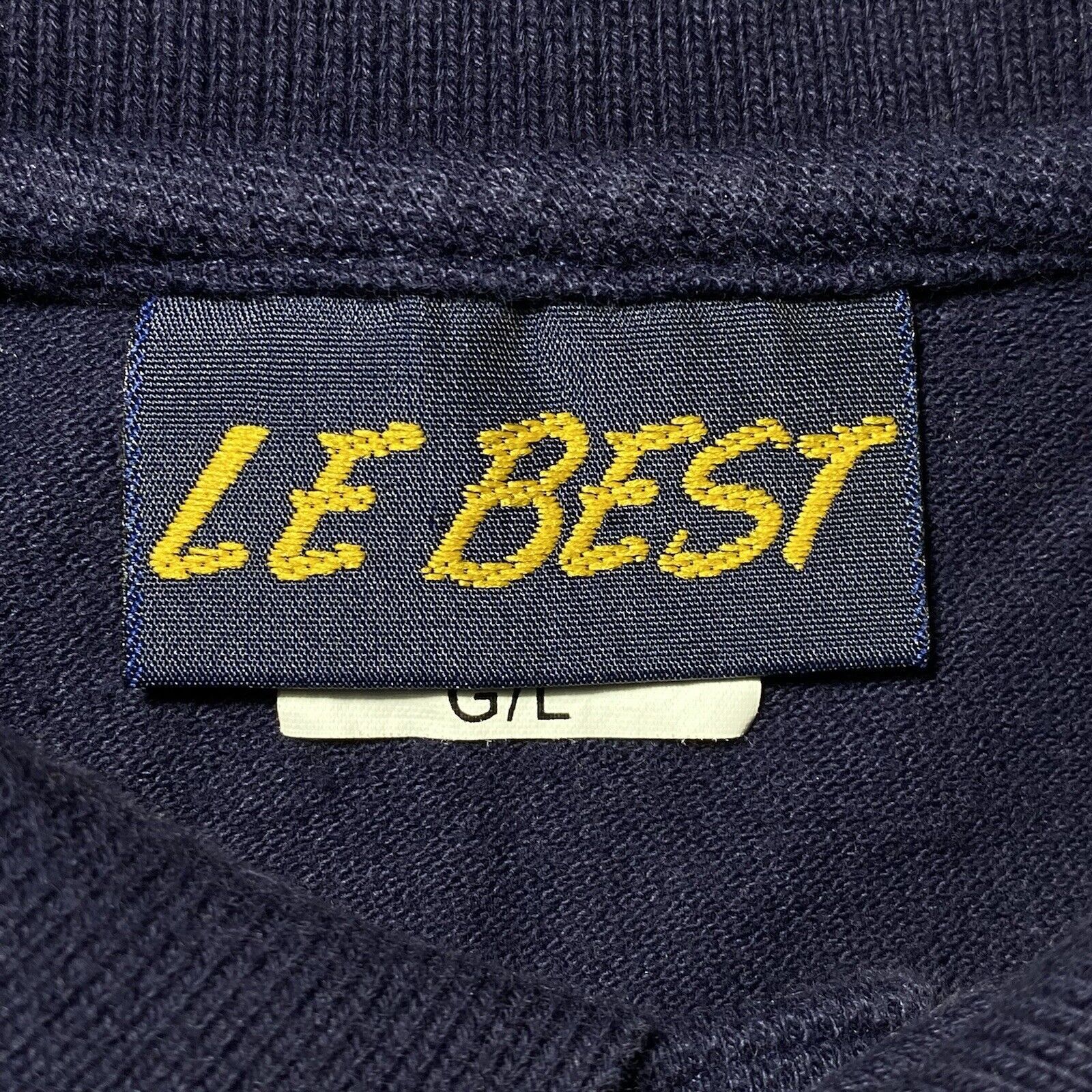 Other Vintage Le Best Cancun Size Large Blue Short Sleeve Polo Size US L / EU 52-54 / 3 - 10 Thumbnail