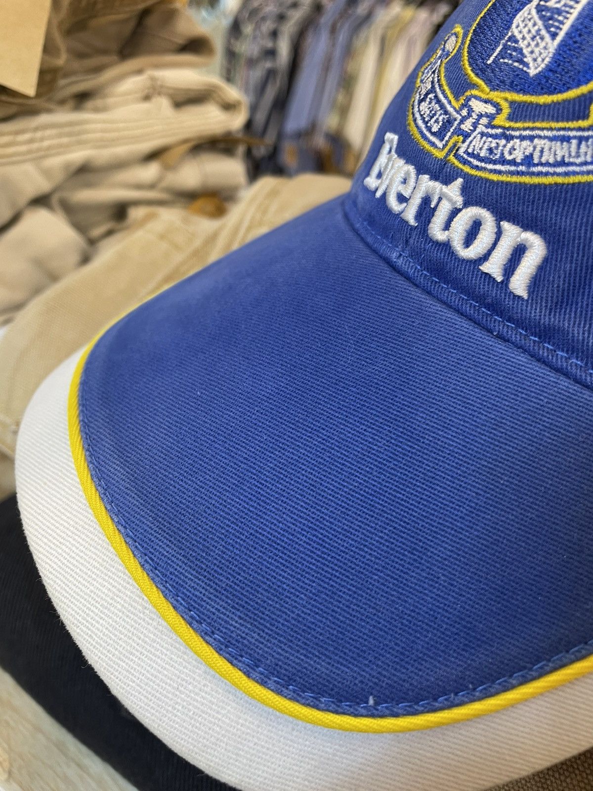 Other Vintage Everton Cap Size ONE SIZE - 7 Thumbnail
