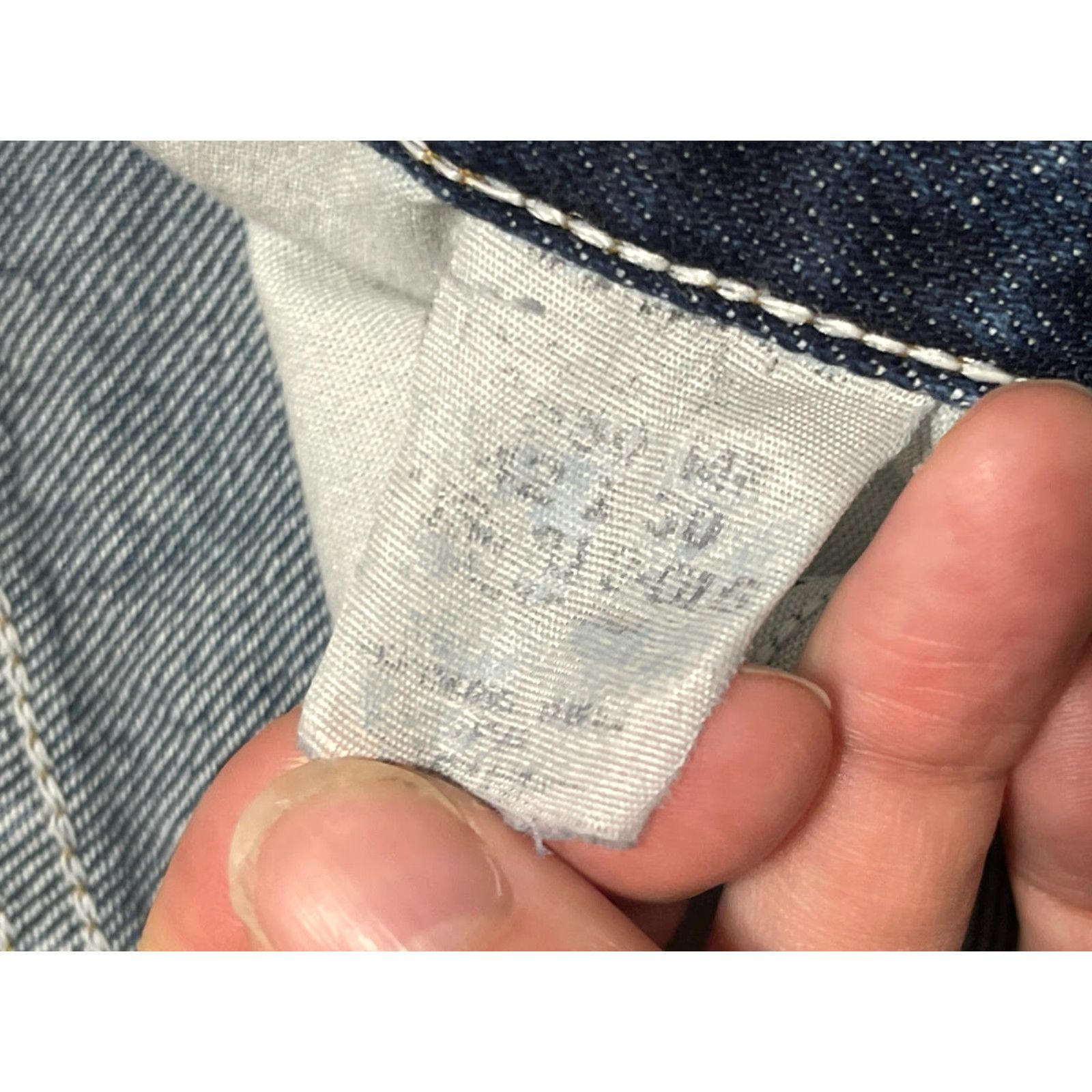 Wrangler Wrangler Jeans Mens 39x30 Blue Denim Straight 5-Pockets 42" Length Jeans Regular Mens Size US 42 / EU 58 - 4 Thumbnail