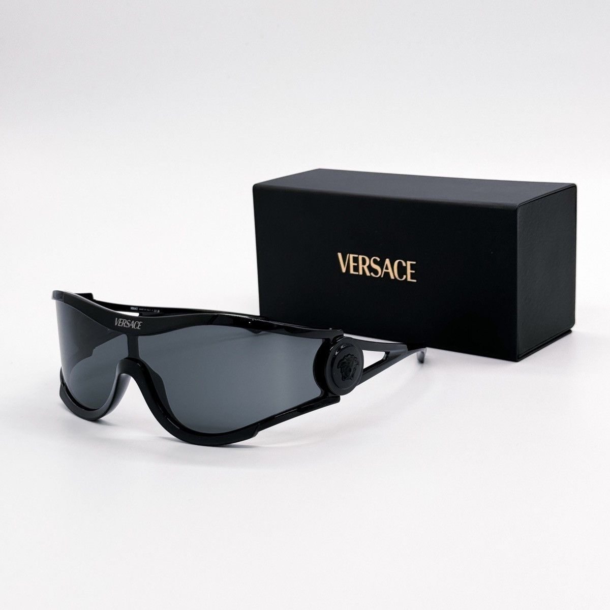Versace NEW VERSACE MOD 4475 5360/87 BLACK VE4475 536087 SUNGLASSES Size ONE SIZE - 3 Thumbnail
