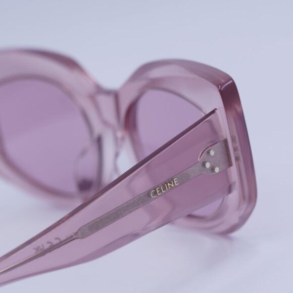 Celine 🕶️ New Celine CL40277F 72Y Sunglasses - Transparent Pink Size ONE SIZE - 8 Thumbnail