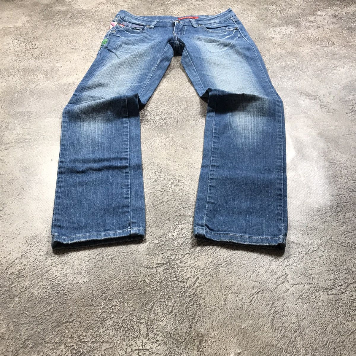 Vintage Vintage 90s Faded Distressed Baggy Jeans Grunge Skate 28 Size 28" / US 6 / IT 42 - 5 Thumbnail
