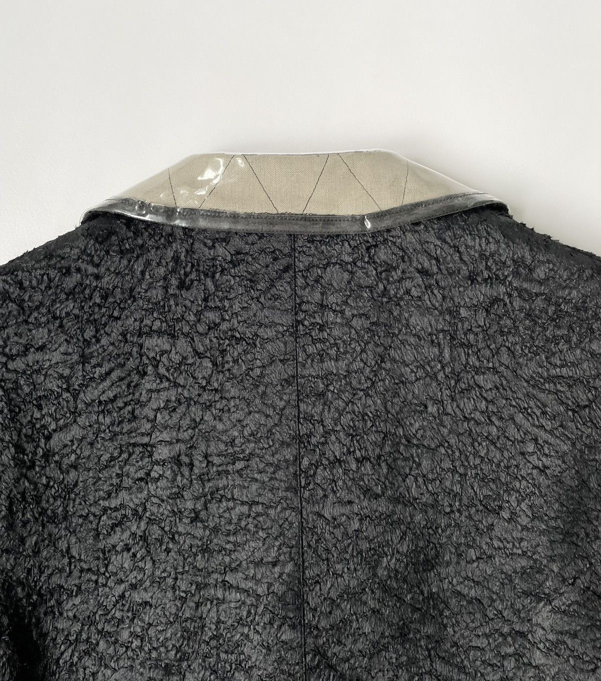 Comme des Garcons A/W 05 Coated Cotton Overcoat Size S / US 4 / IT 40 - 15 Thumbnail