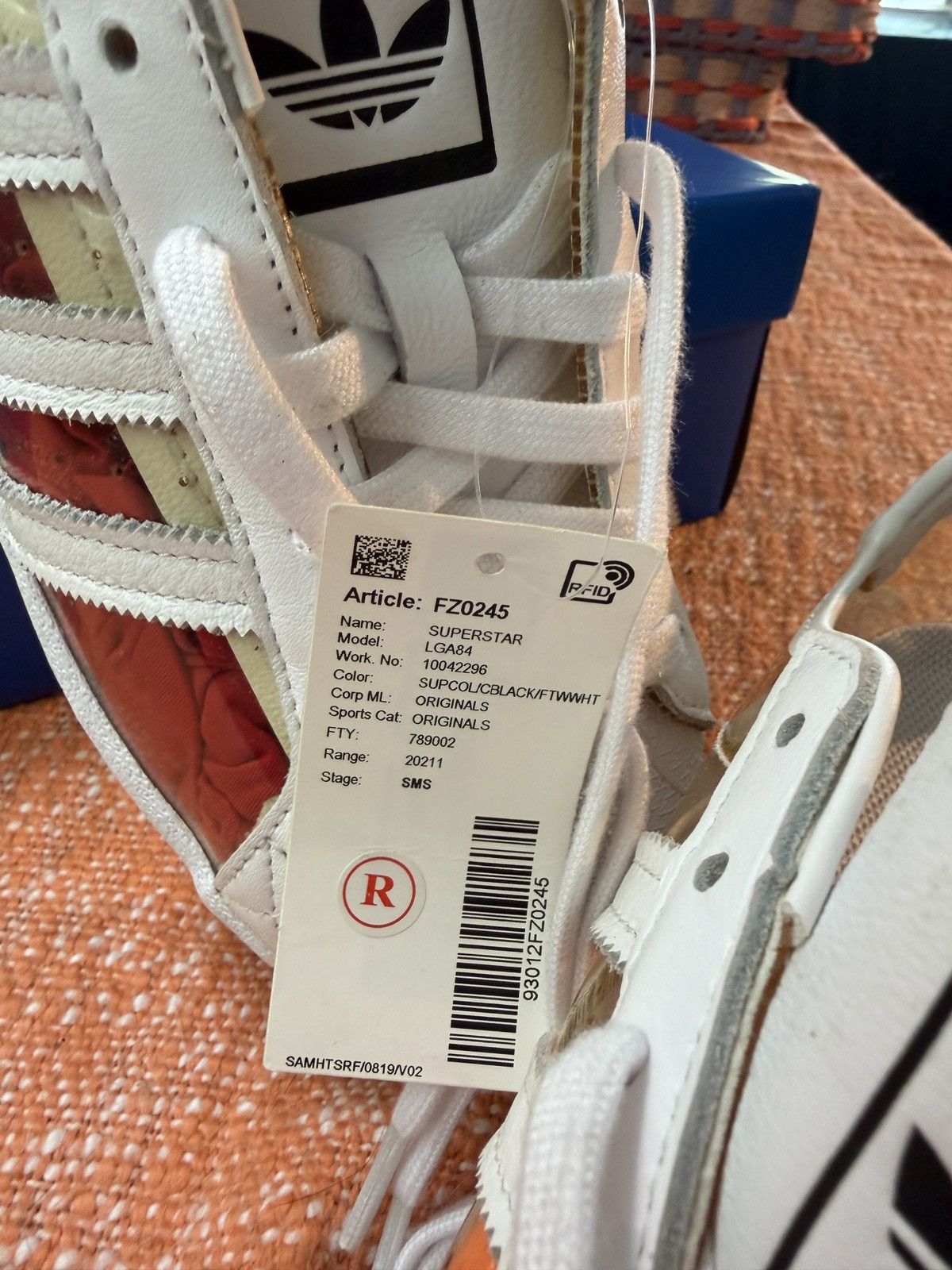 Adidas Clear! Adidas Superstar New size 9 Samples Size US 9 / EU 42 - 7 Thumbnail