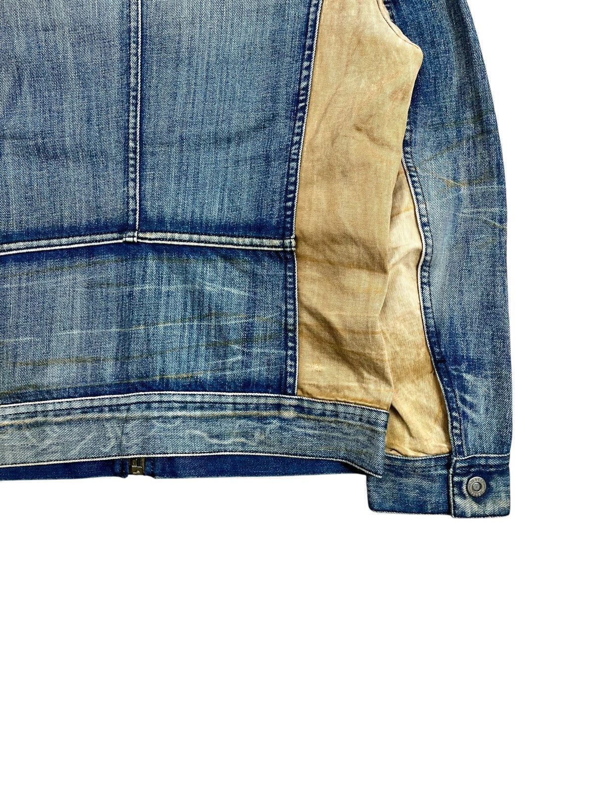Diesel 2000s Diesel - Lampo Zips Rider Denim Jacket Size US M / EU 48-50 / 2 - 8 Thumbnail