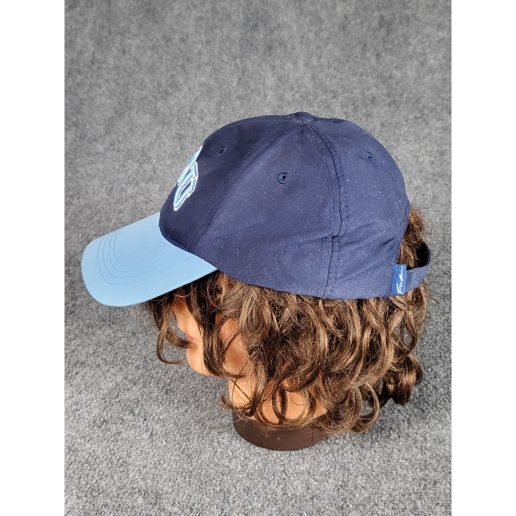 Fubu Vintage Fubu Adjustable Strap Hat Men Blue TwoTone Embroider Size ONE SIZE - 2 Thumbnail