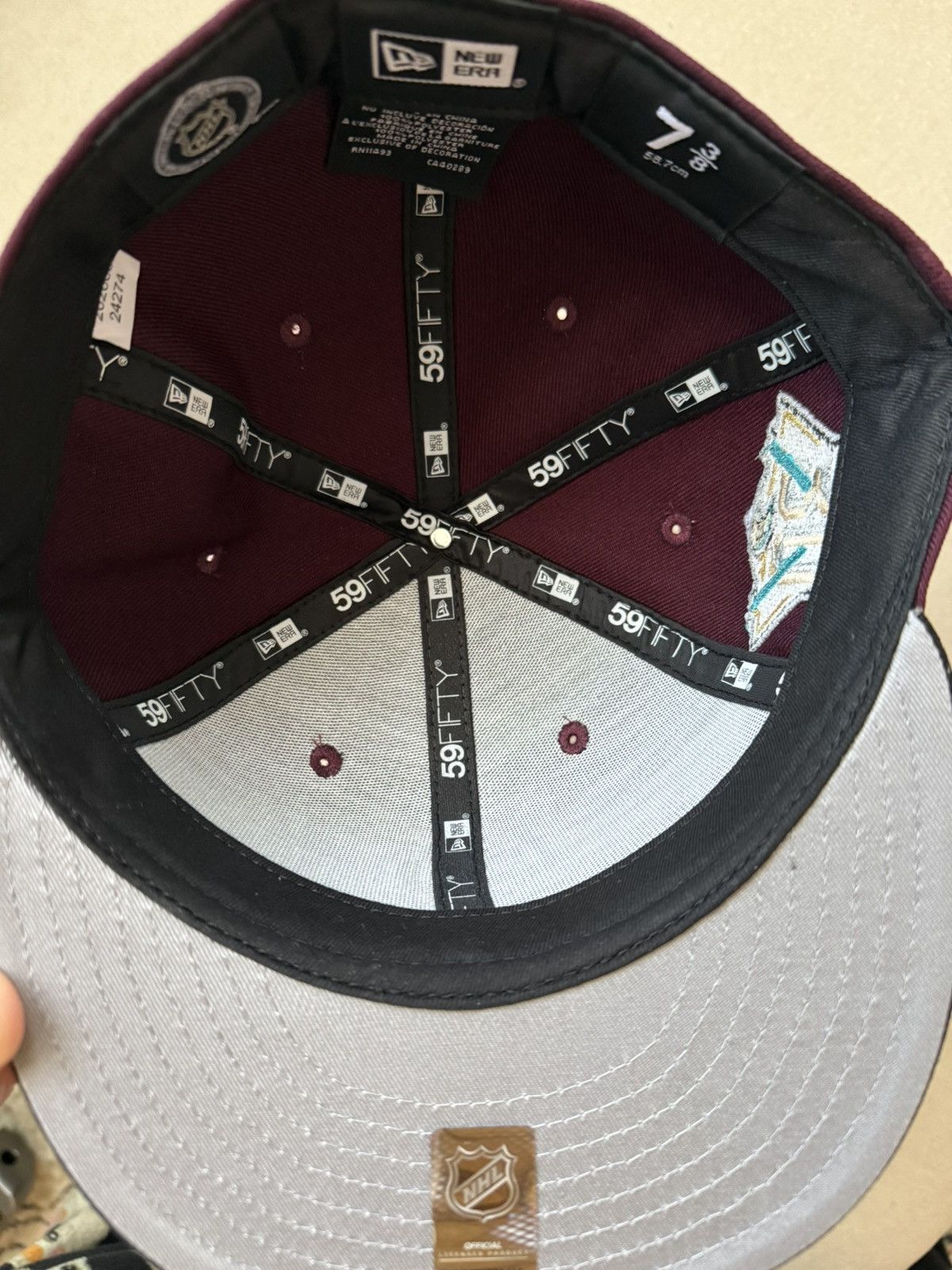 MyFitteds Prociety Anaheim Ducks Fitted Size ONE SIZE - 4 Thumbnail