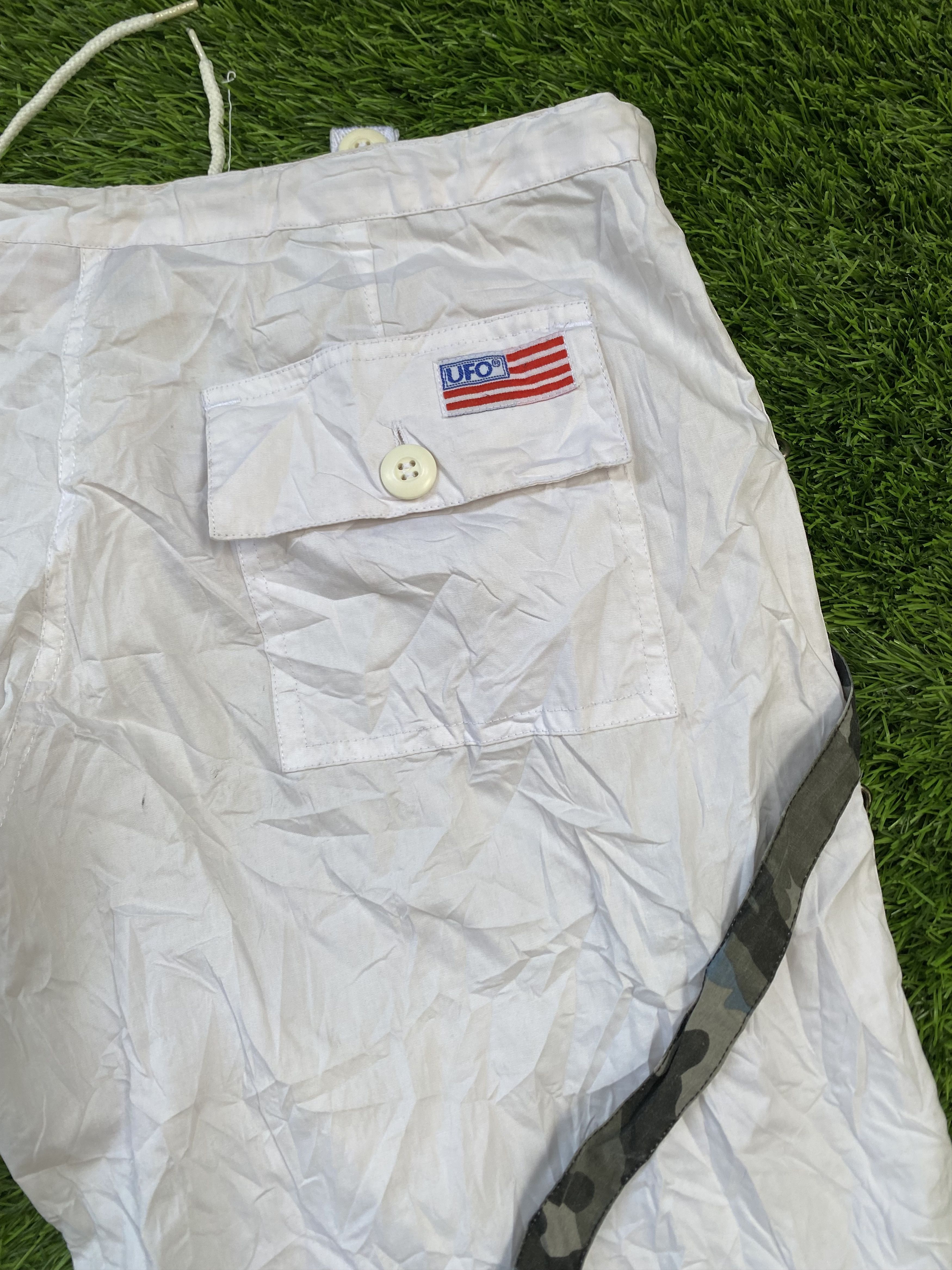 If Six Was Nine Vintage Ufo Cargo Parachute Wide loose fit Pants Size US 35 - 4 Thumbnail