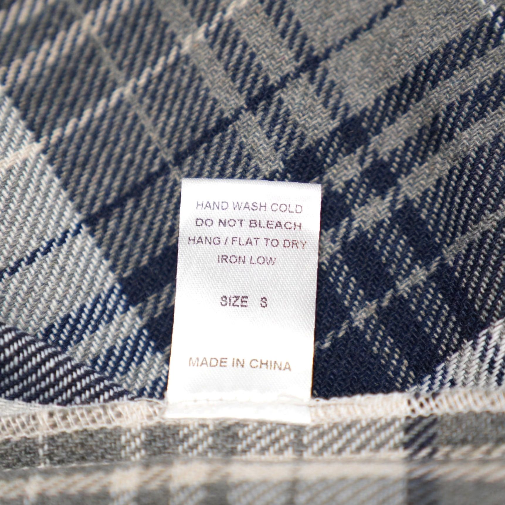 Coach ACOA Oversized Plaid Flannel Shirt Women S Blue NWT Wool Blend Button-Up Casual Long Sleeve Button-Through Shirt Size S / US 4 / IT 40 - 5 Thumbnail