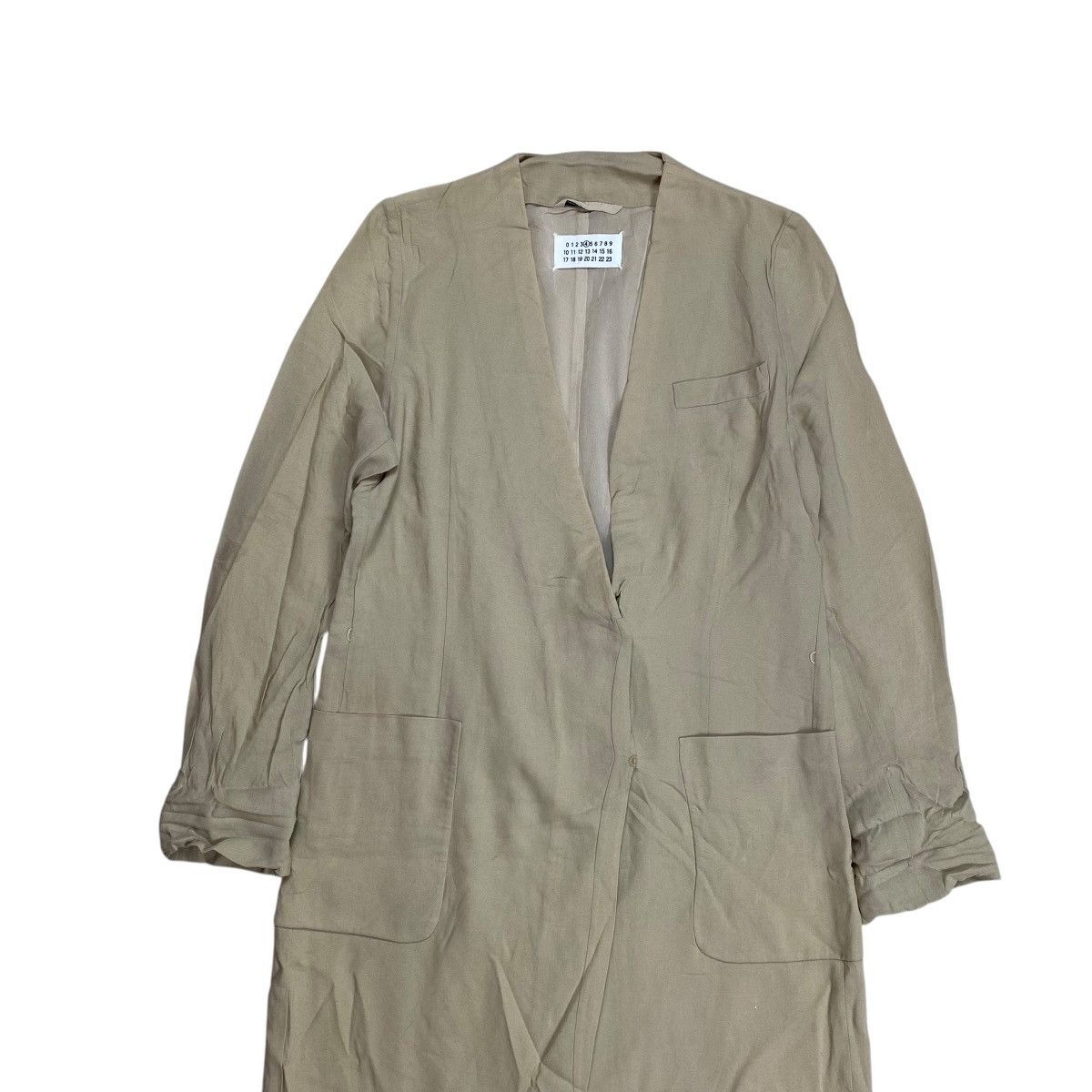 Maison Margiela Maison Margiela Linen Coat Outer Size M / US 6-8 / IT 42-44 - 2 Thumbnail
