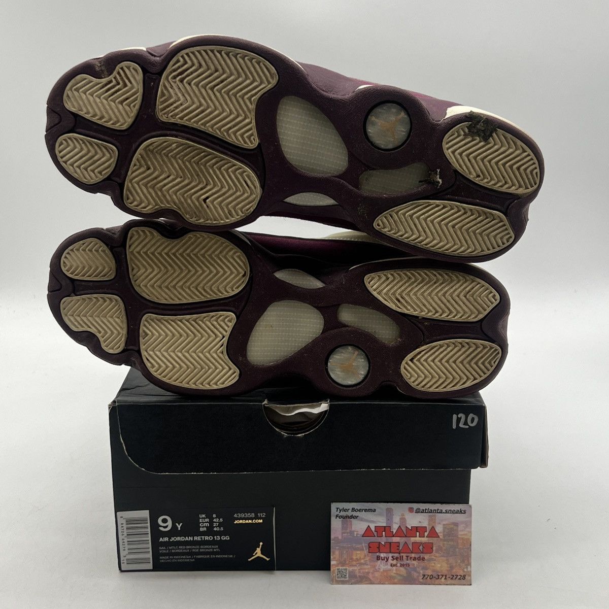 Jordan Brand Air Jordan 13 Bordeaux Size US 9 / EU 42 - 8 Thumbnail