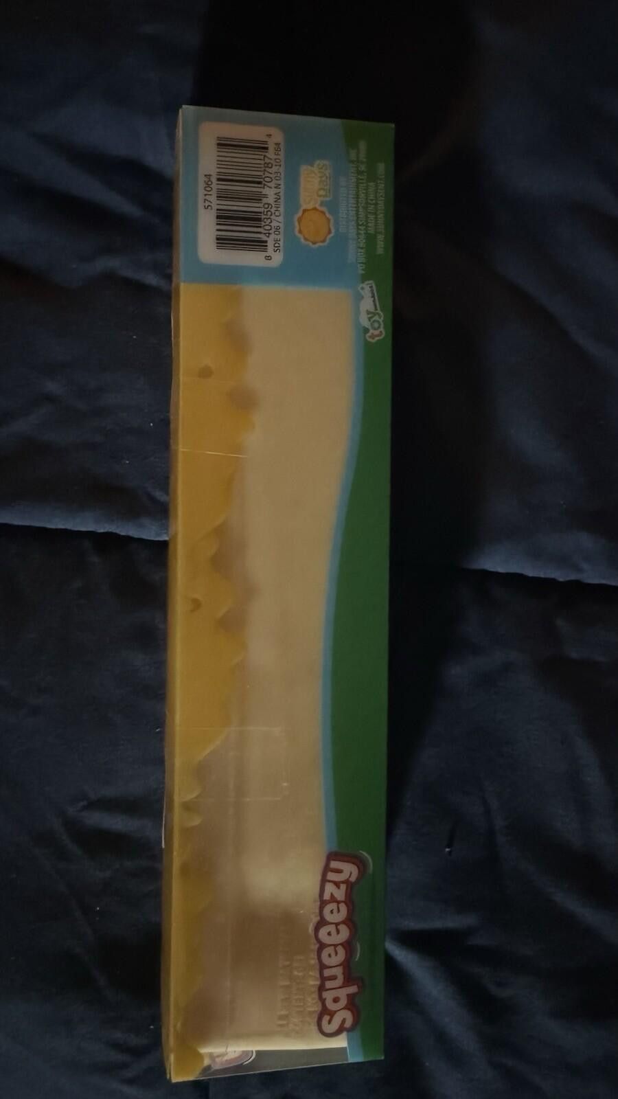 Other Squeeeze Butter Squeeze Toy Stress Reliever Yellow Sensory Size ONE SIZE - 3 Thumbnail