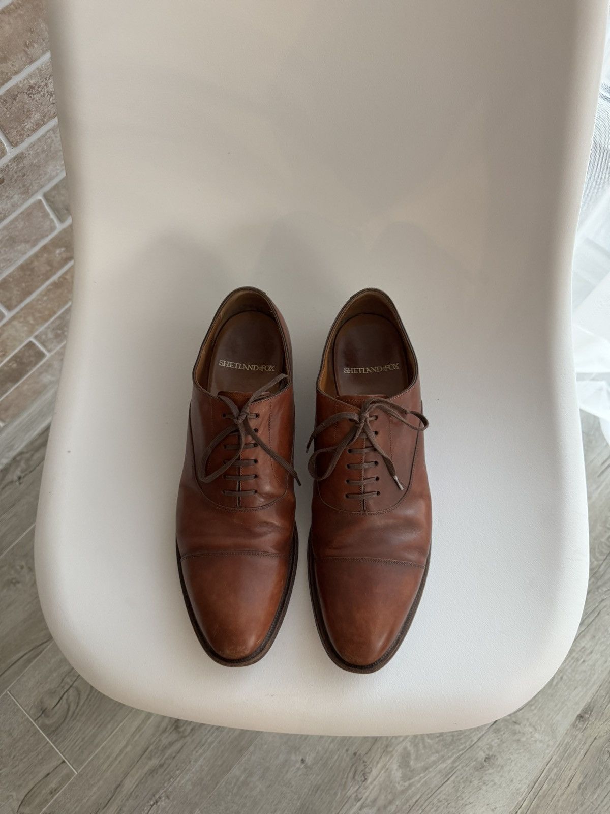 Designer × Japanese Brand Shetland Fox Japan Dress Shoes Size US 9 / EU 42 - 11 Thumbnail