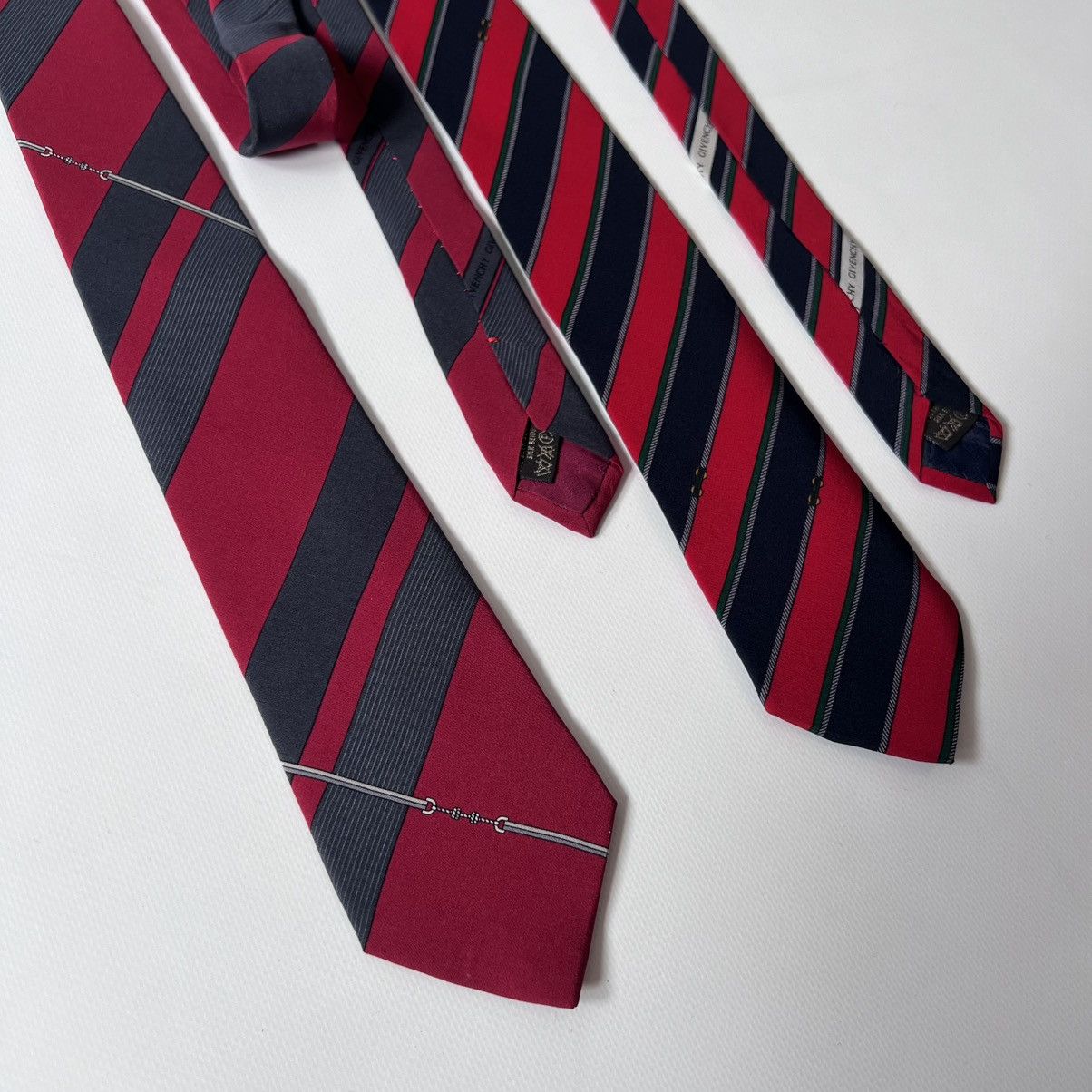 Givenchy × Vintage Vintage Givenchy Gentleman silk tie x 2 set Size ONE SIZE - 2 Thumbnail