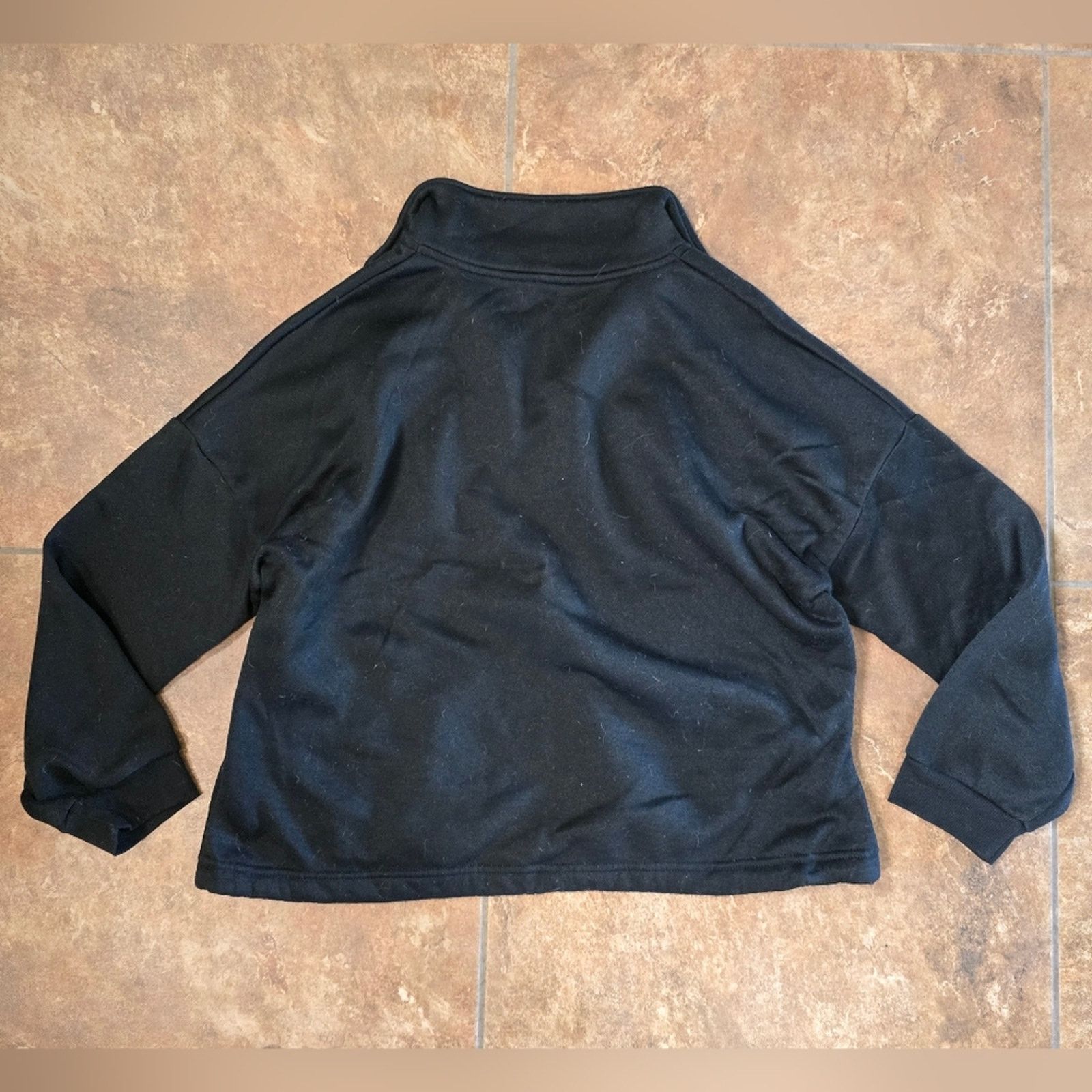 Shein Black Cinched | SHEIN | Vneck Sweater Size XL / US 12-14 / IT 48-50 - 2 Thumbnail