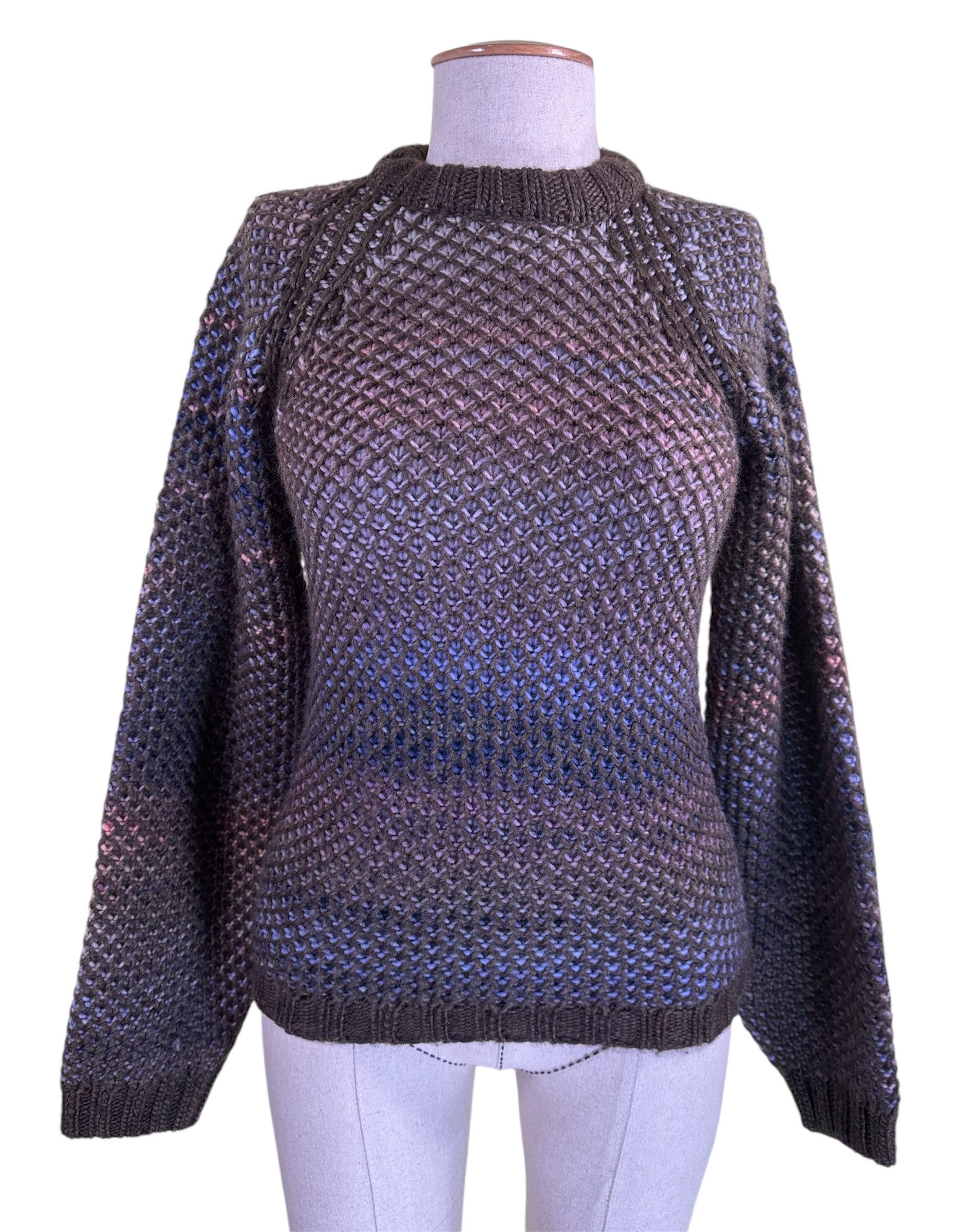 Henrik Vibskov gradient-effect crochet-knit jumper Size S / US 4 / IT 40 - 1 Thumbnail