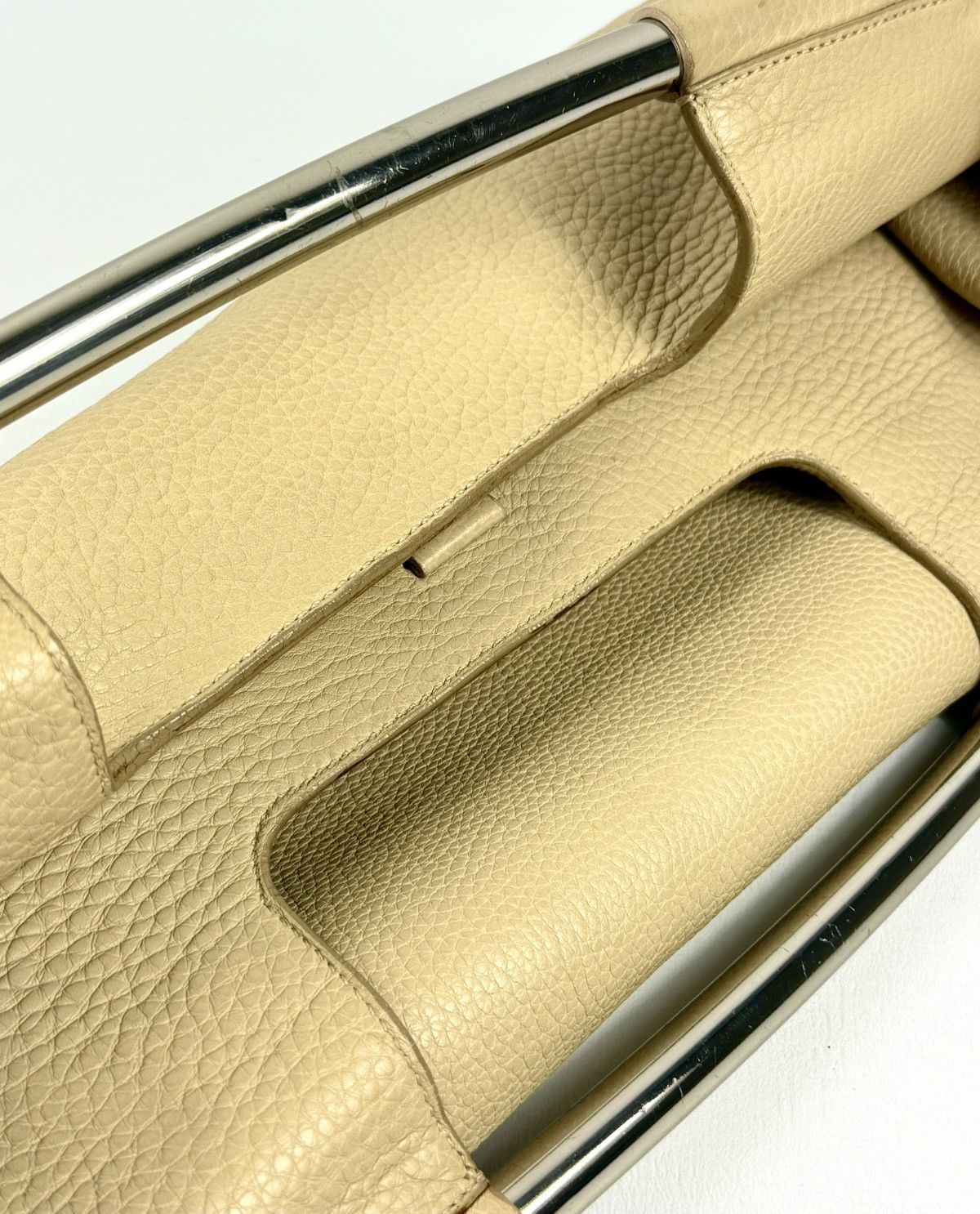 Prada Prada - Miuccia - SS/03 - Metal Handle Bar - Large Tote Size ONE SIZE - 13 Thumbnail