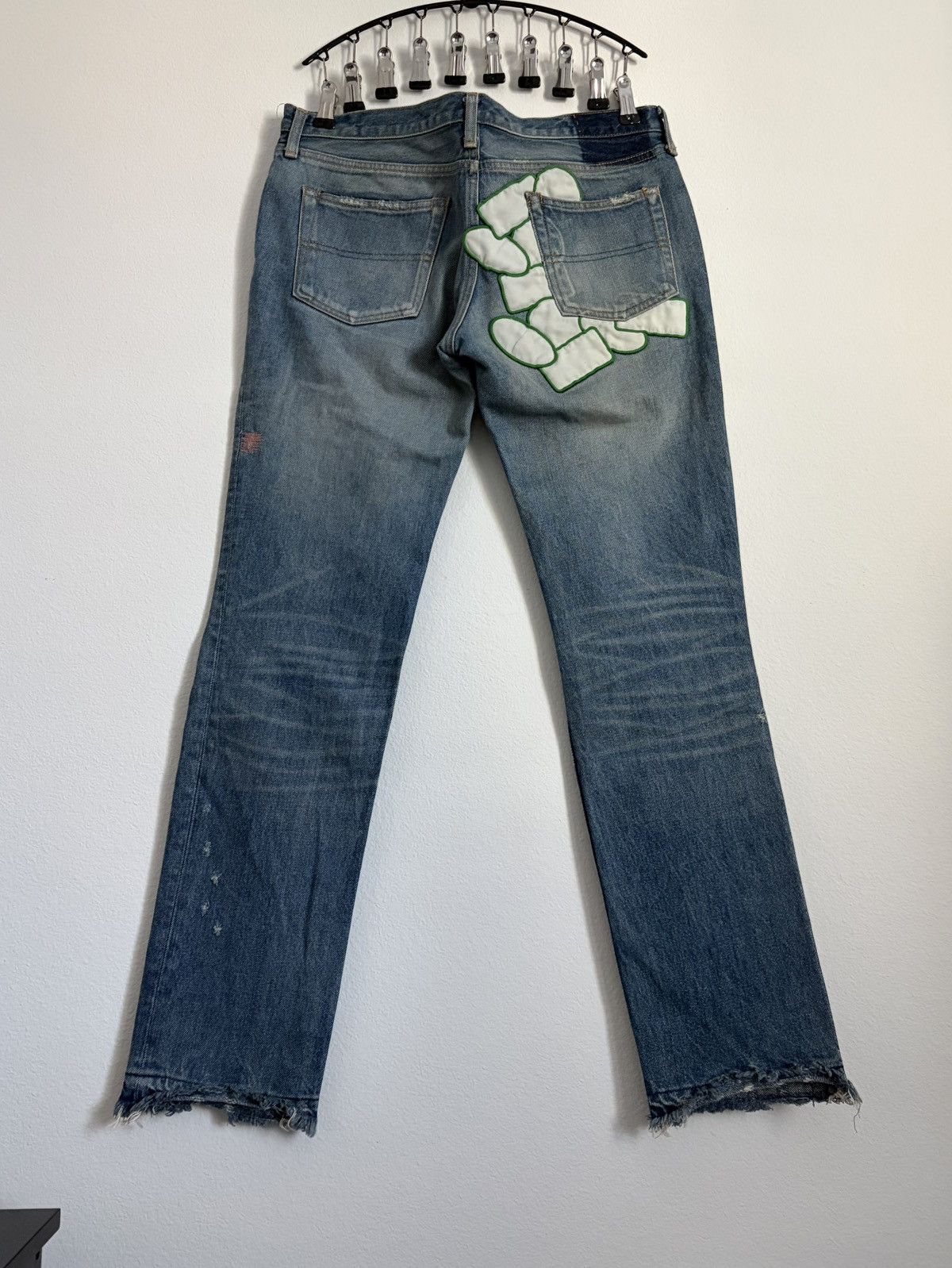 Undercover SS05 “But Beautiful” 58 Graffiti Denim Size US 30 / EU 46 - 2 Thumbnail
