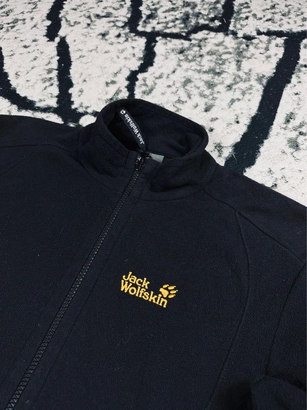 Jack Wolfskin Jack Wolfskin Zip Fleece Black Yellow L Size L / US 10 / IT 46 - 3 Thumbnail
