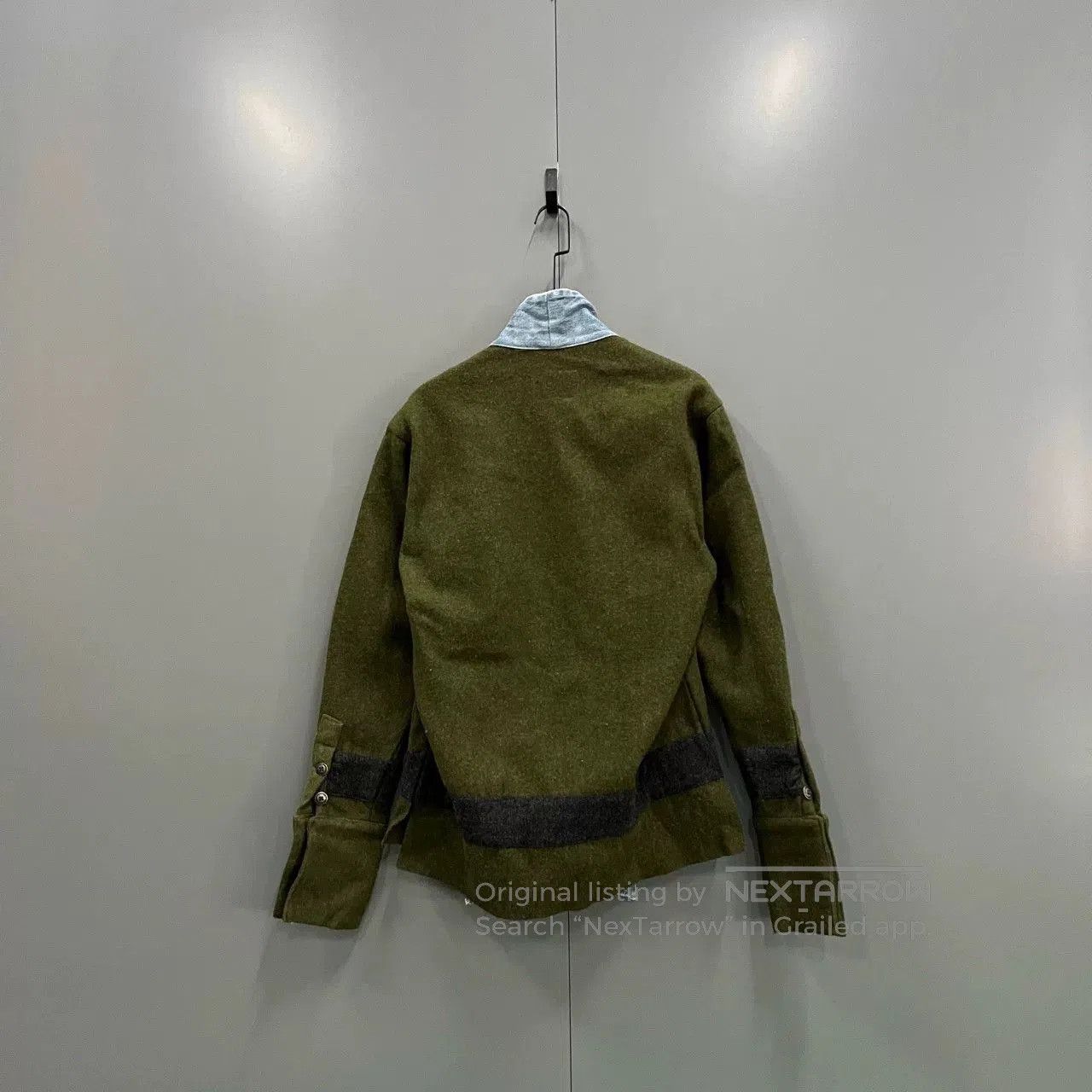 Greg Lauren green patchwork denim jacket from greg lauren. Size US M / EU 48-50 / 2 - 2 Thumbnail