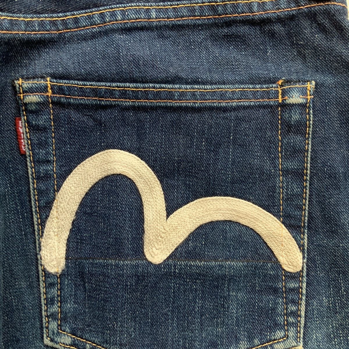 Evisu SALE!! 🤝🏼 EVISU SEAGULL SELVEDGE JEANS NO.2 Size US 32 / EU 48 - 4 Thumbnail