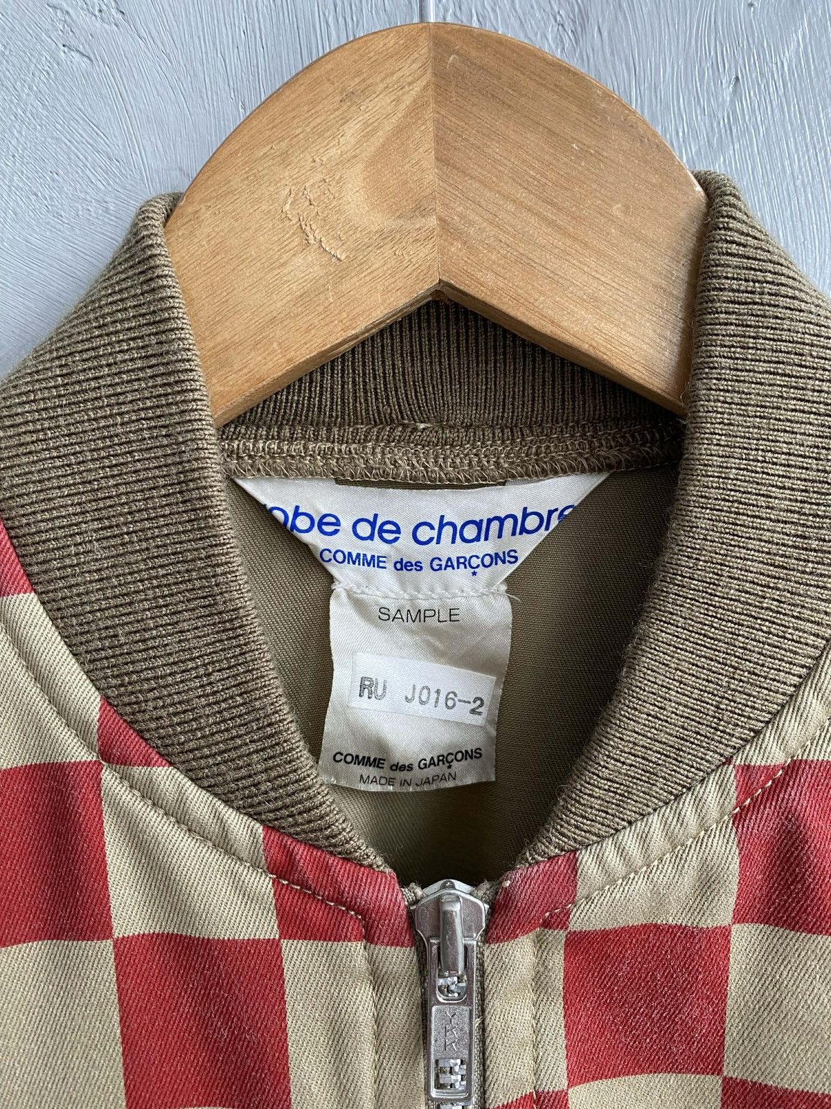 Comme des Garcons Comme des Garcons Robe de Chambre Checkered Bomber Jacket Size US M / EU 48-50 / 2 - 6 Thumbnail