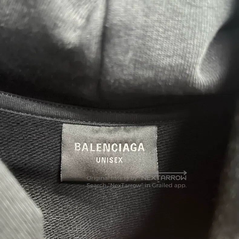 Balenciaga Balenciaga Black Graphic Print Zip-Up Slim Fit Size US XXS / EU 40 - 2 Thumbnail