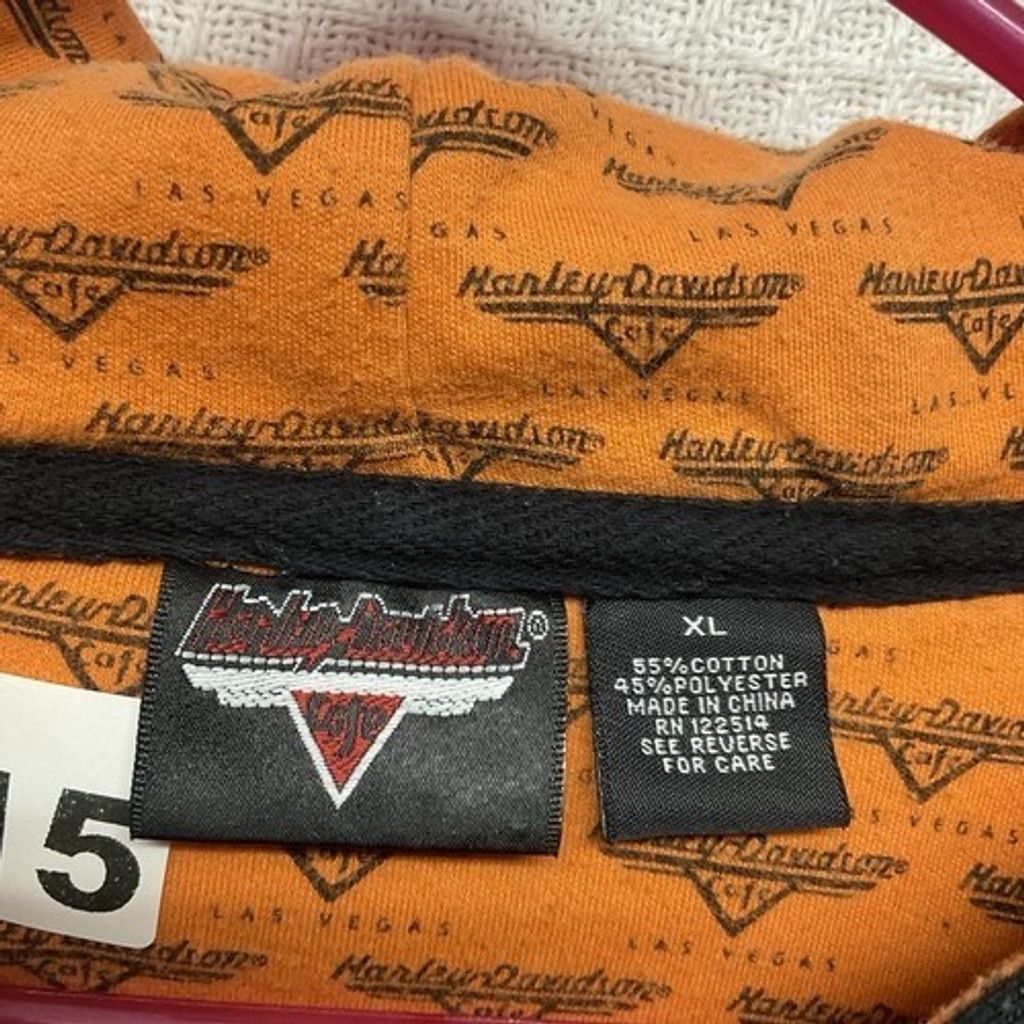 Harley Davidson Harley-Davidson Las Vegas Cafe Tribal Jacket Hoodie Women XL Size XL / US 12-14 / IT 48-50 - 2 Thumbnail
