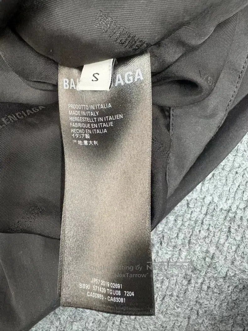 Balenciaga Balenciaga Black and green combined embroidered letter log Size US S / EU 44-46 / 1 - 6 Thumbnail