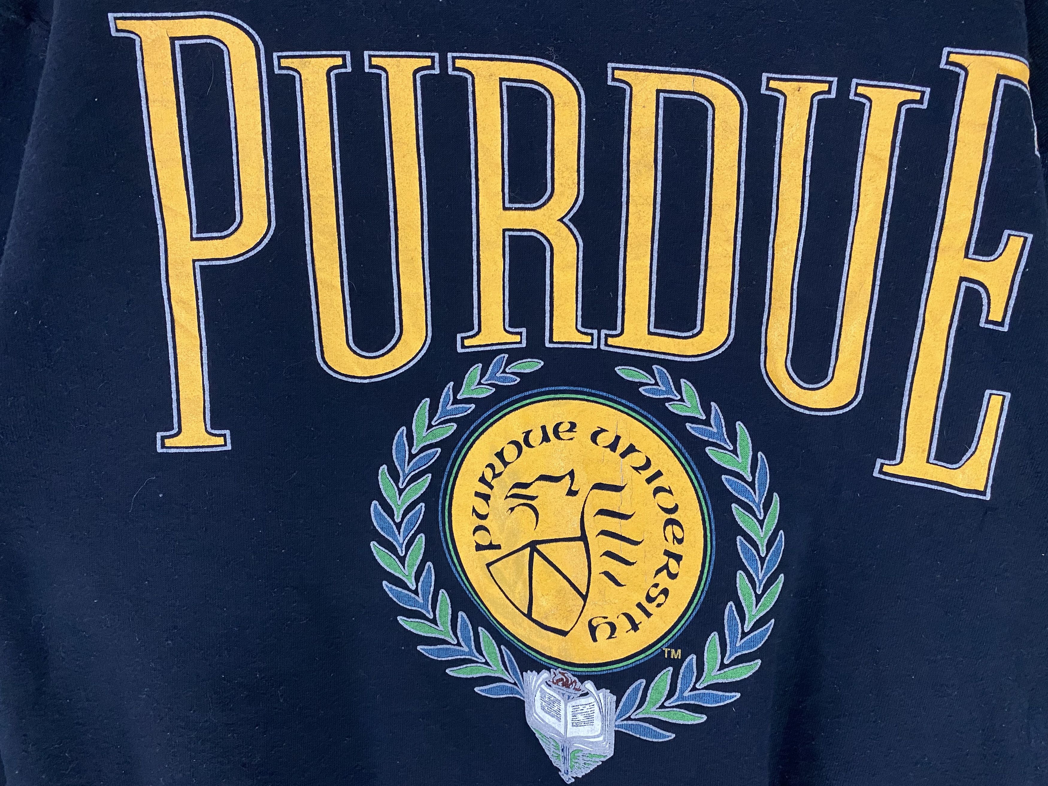 Other Vtg 90s Purdue university sweatshirt Size US XL / EU 56 / 4 - 5 Thumbnail