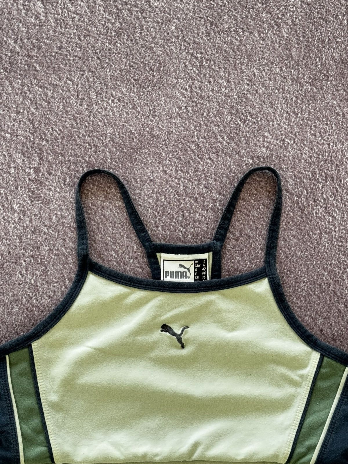 Puma Vintage Puma 00s Aesthetic Unique Crop Top Size L / US 10 / IT 46 - 2 Thumbnail