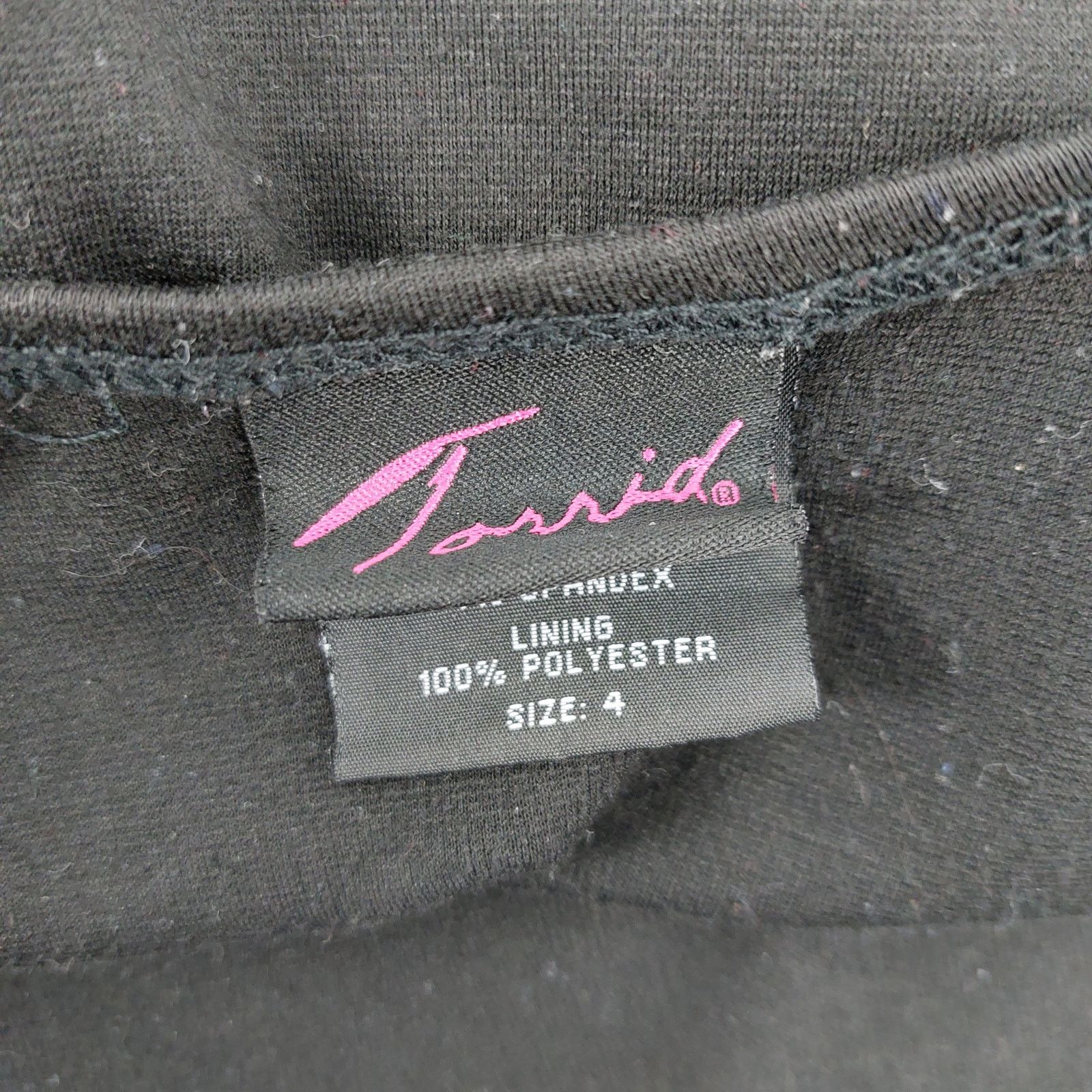 Other Torrid Women's Black Sheath Dress Plus Size 4 Career Size 4XL / US 24-26 - 3 Thumbnail