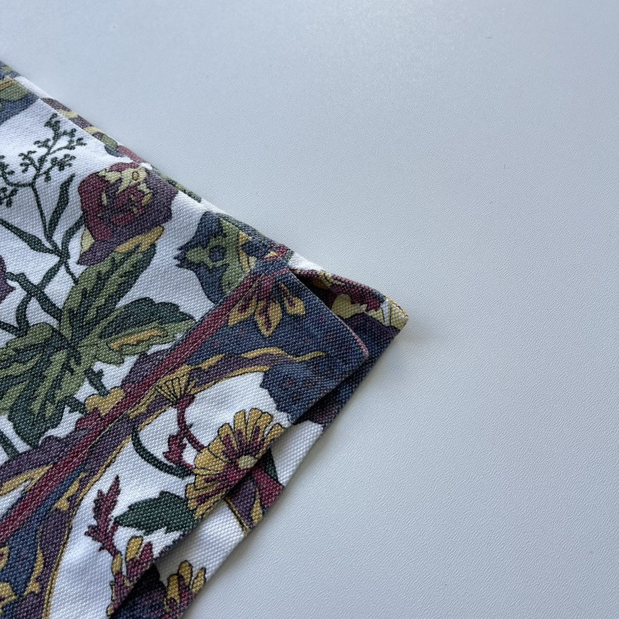 Tommy Hilfiger × Vintage Tommy Hilfiger 90’s Printed Flower Vintage Polo Shirt Rare Size US M / EU 48-50 / 2 - 8 Thumbnail