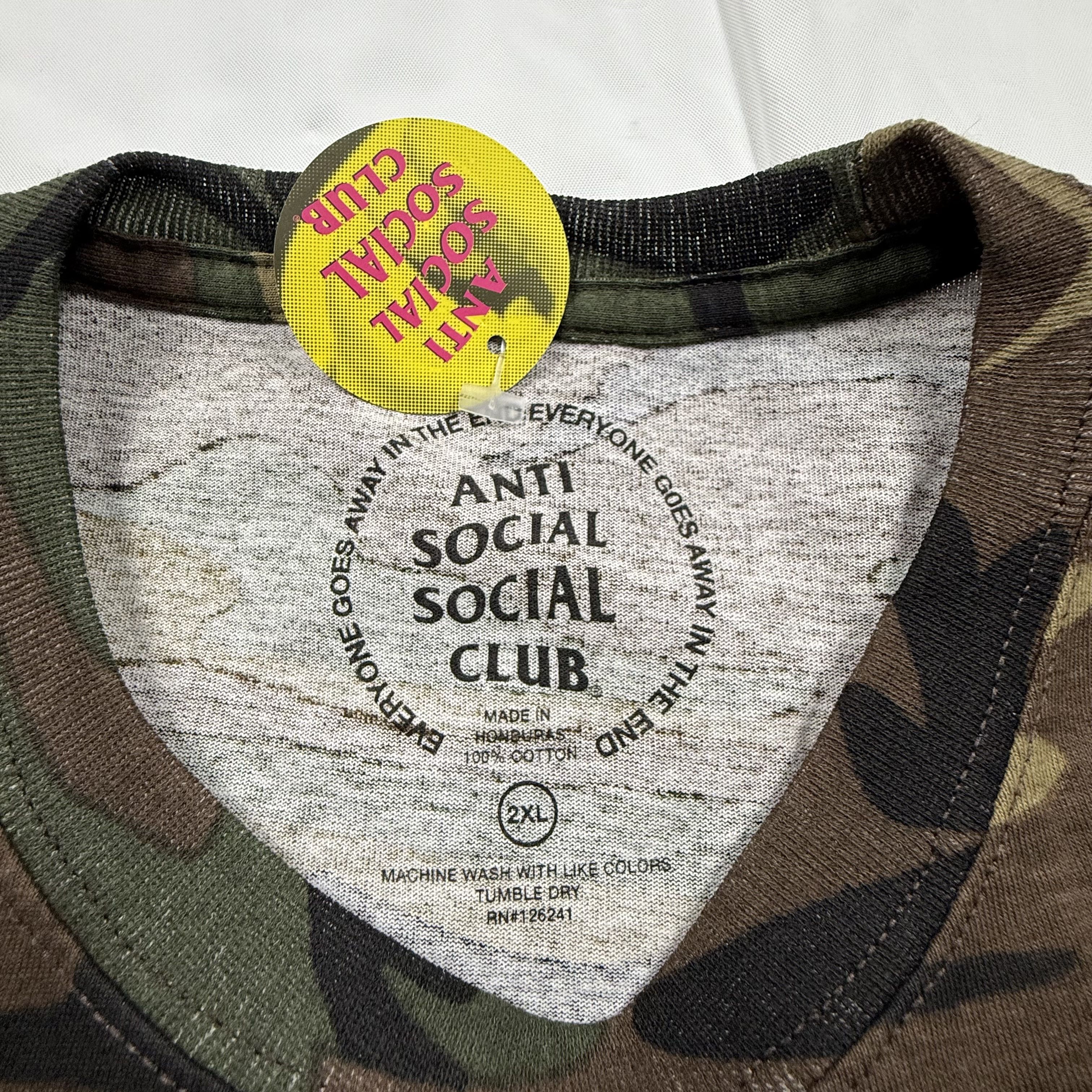 Anti Social Social Club Anti Social Social Club Camo Shirt Cherry Blossom 2XL Size US XXL / EU 58 / 5 - 5 Thumbnail