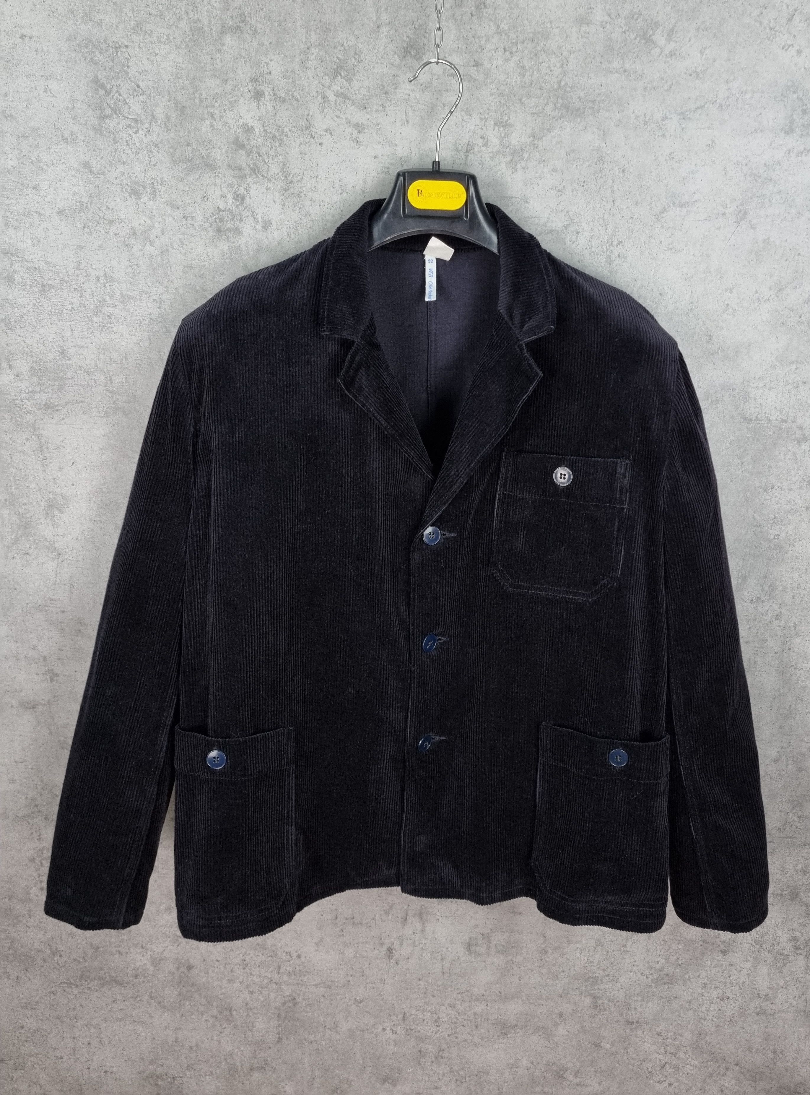 Le Laboureur × Vetra 90s New VEB Oberbekleidung Berlin Corduroy Blazer Jacket Size US L / EU 52-54 / 3 - 12 Thumbnail